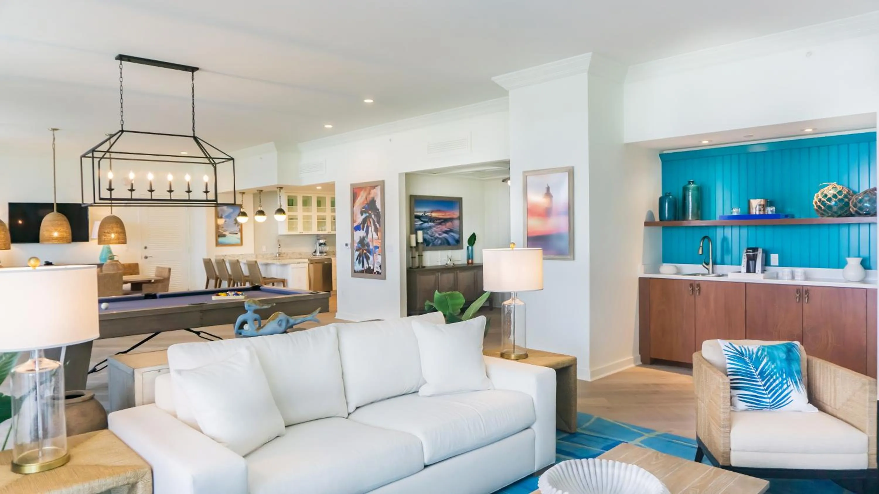 Billiard in Margaritaville Resort Orlando with H2O Waterpark