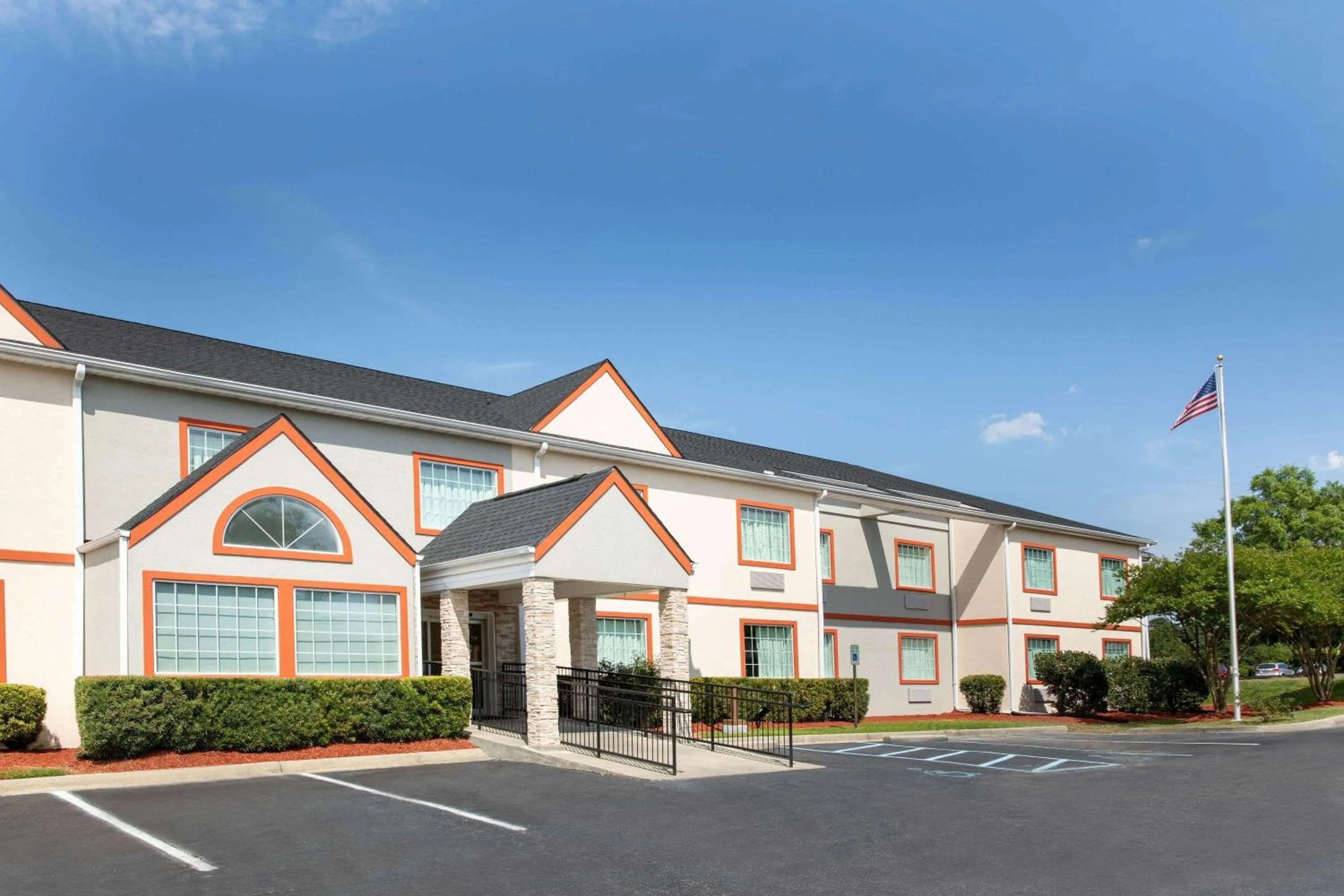 Property building in Microtel Inn & Suites by Wyndham Columbia Fort Jackson N