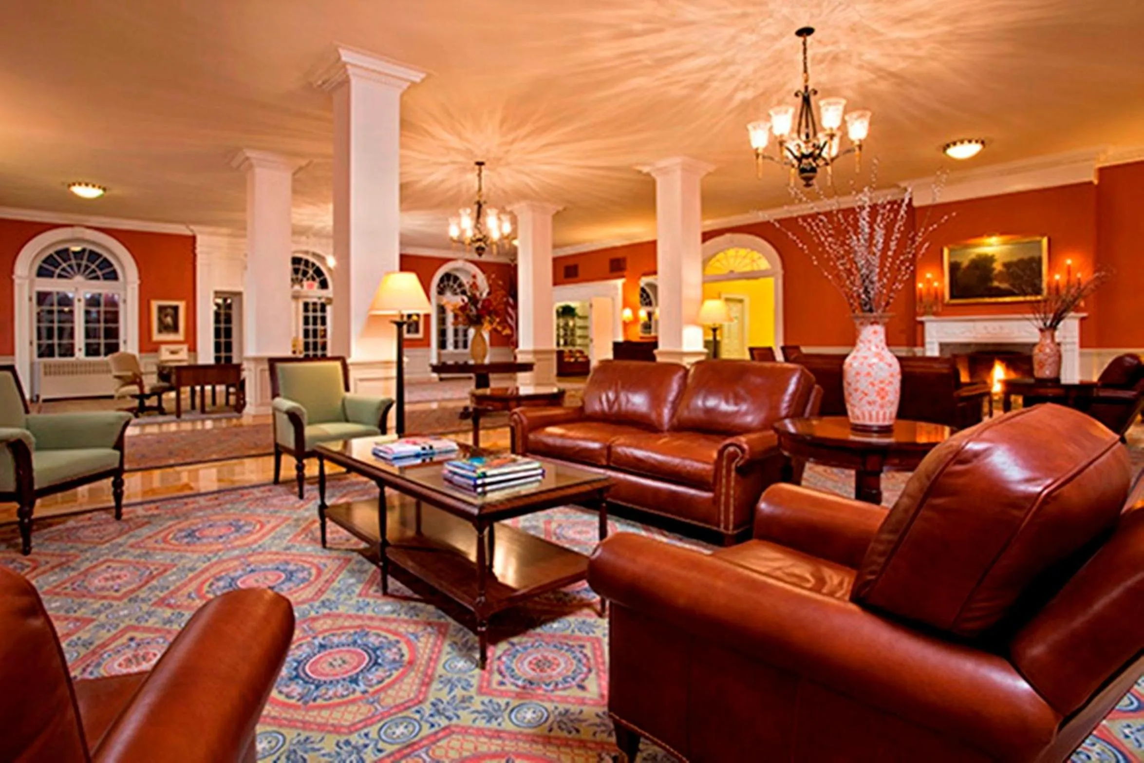 Lobby or reception in Gideon Putnam Resort & Spa