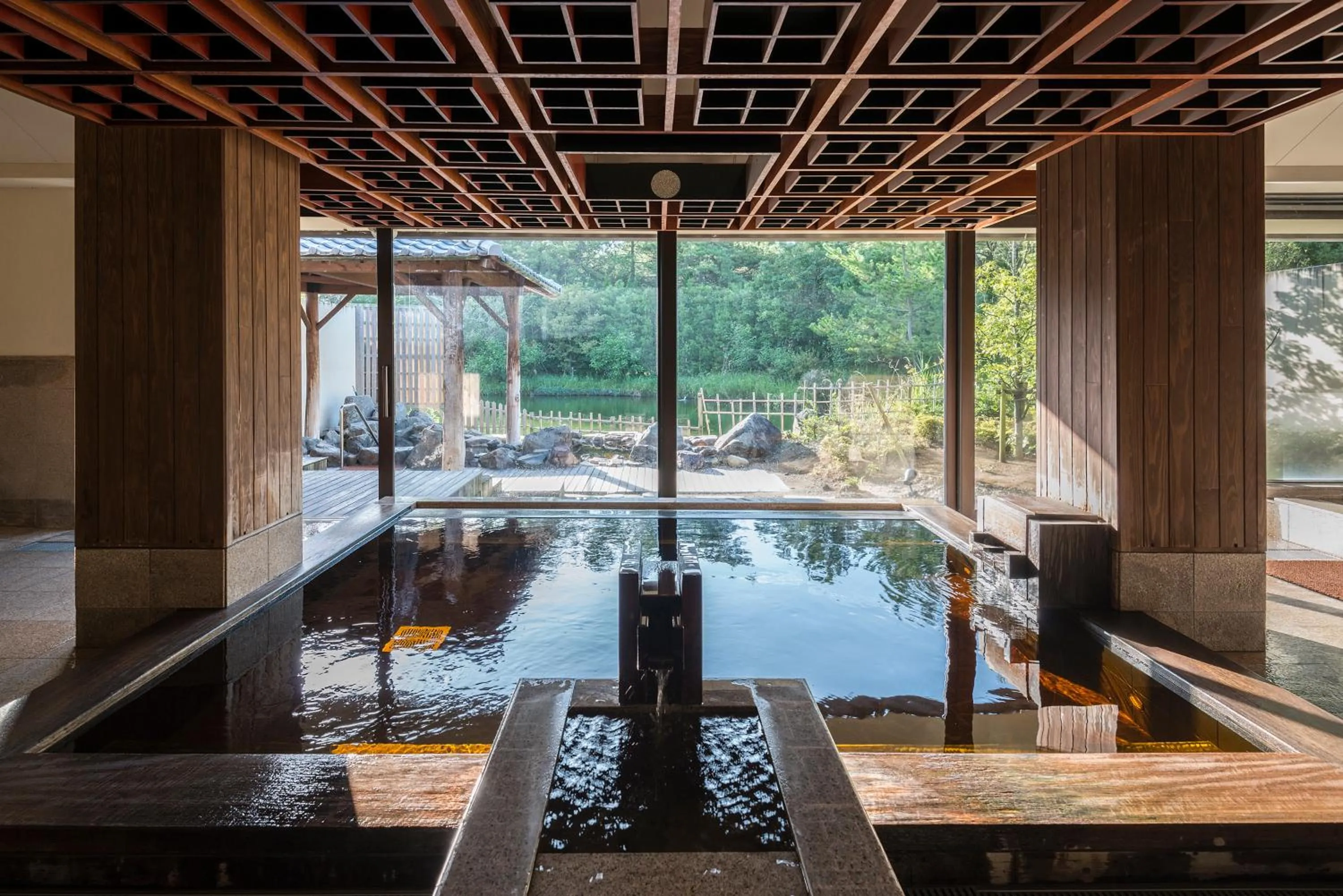 Hot Spring Bath in Phoenix Seagaia Ocean Tower