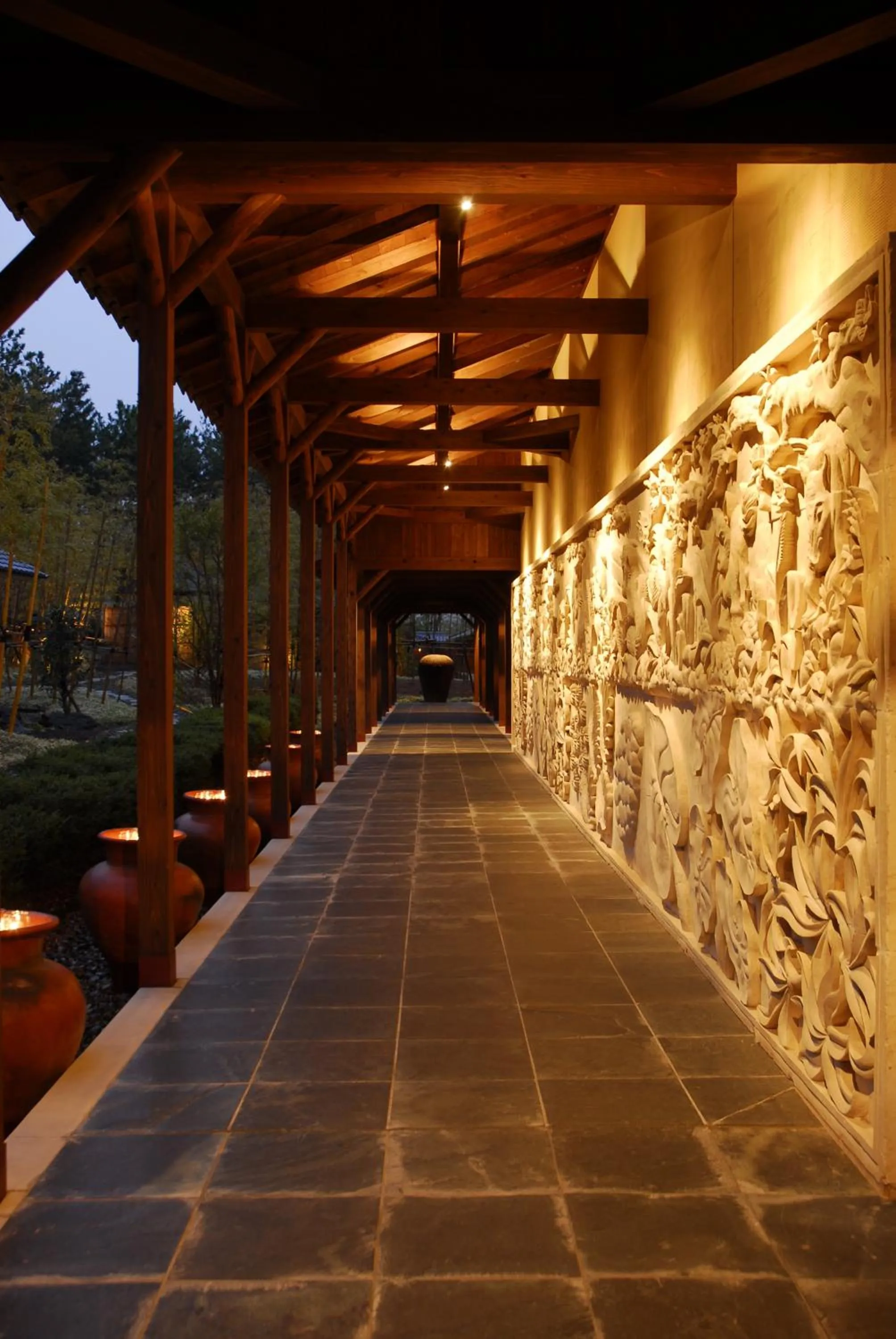 Hot Spring Bath in Phoenix Seagaia Ocean Tower