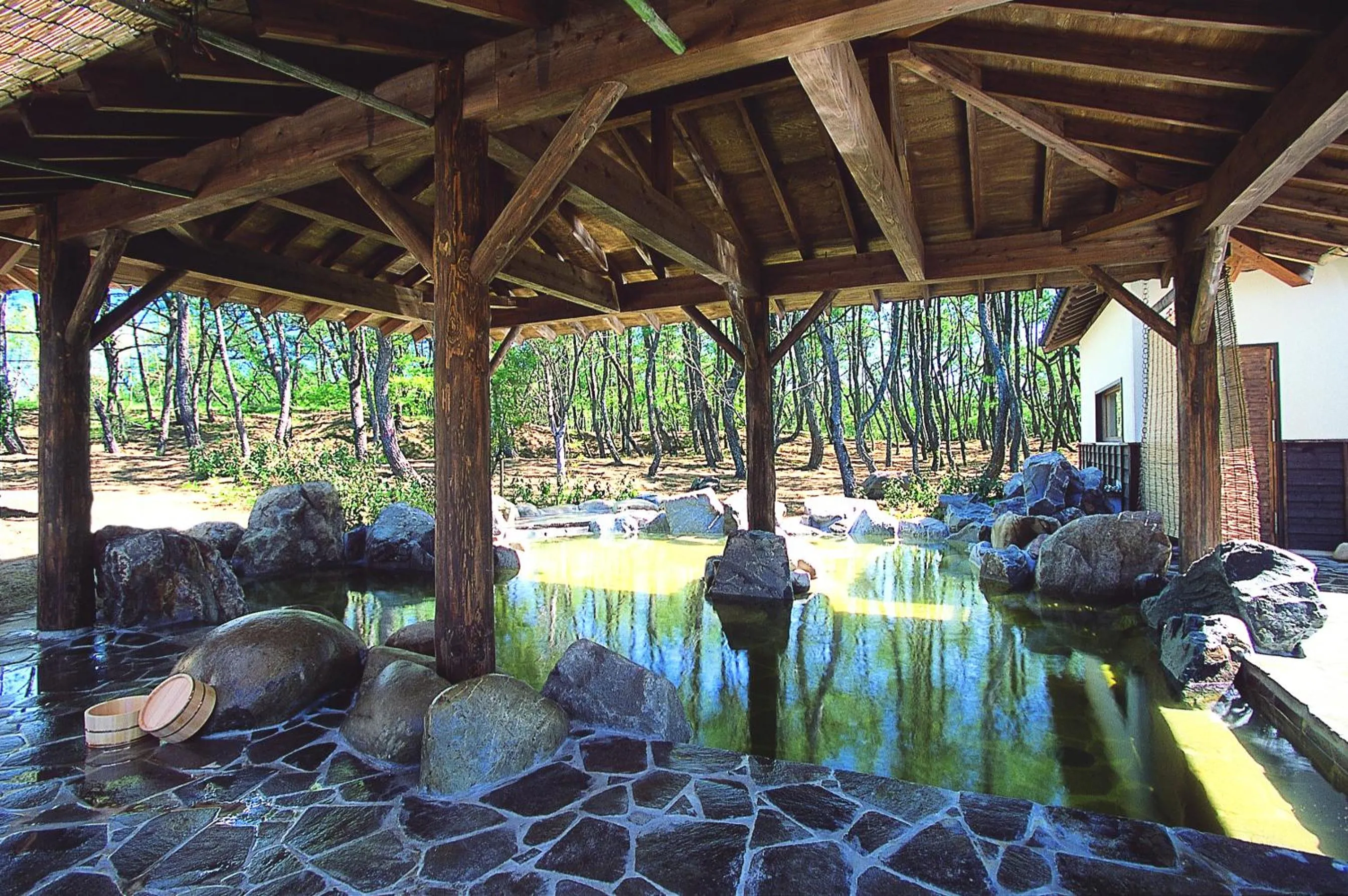 Hot Spring Bath in Phoenix Seagaia Ocean Tower