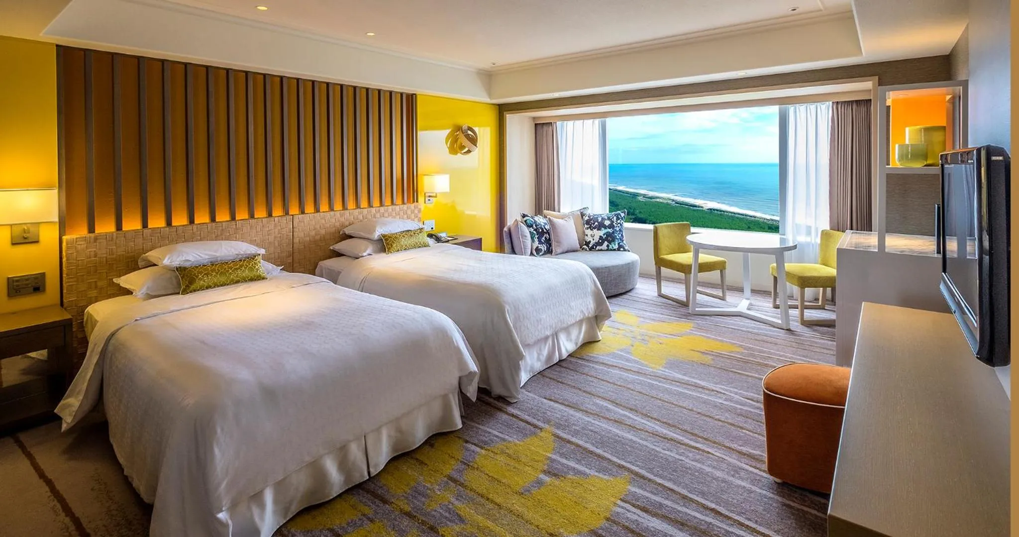 Club Twin Grand Room with Ocean View - single occupancy - Non-Smoking in Sheraton Grande Ocean Resort