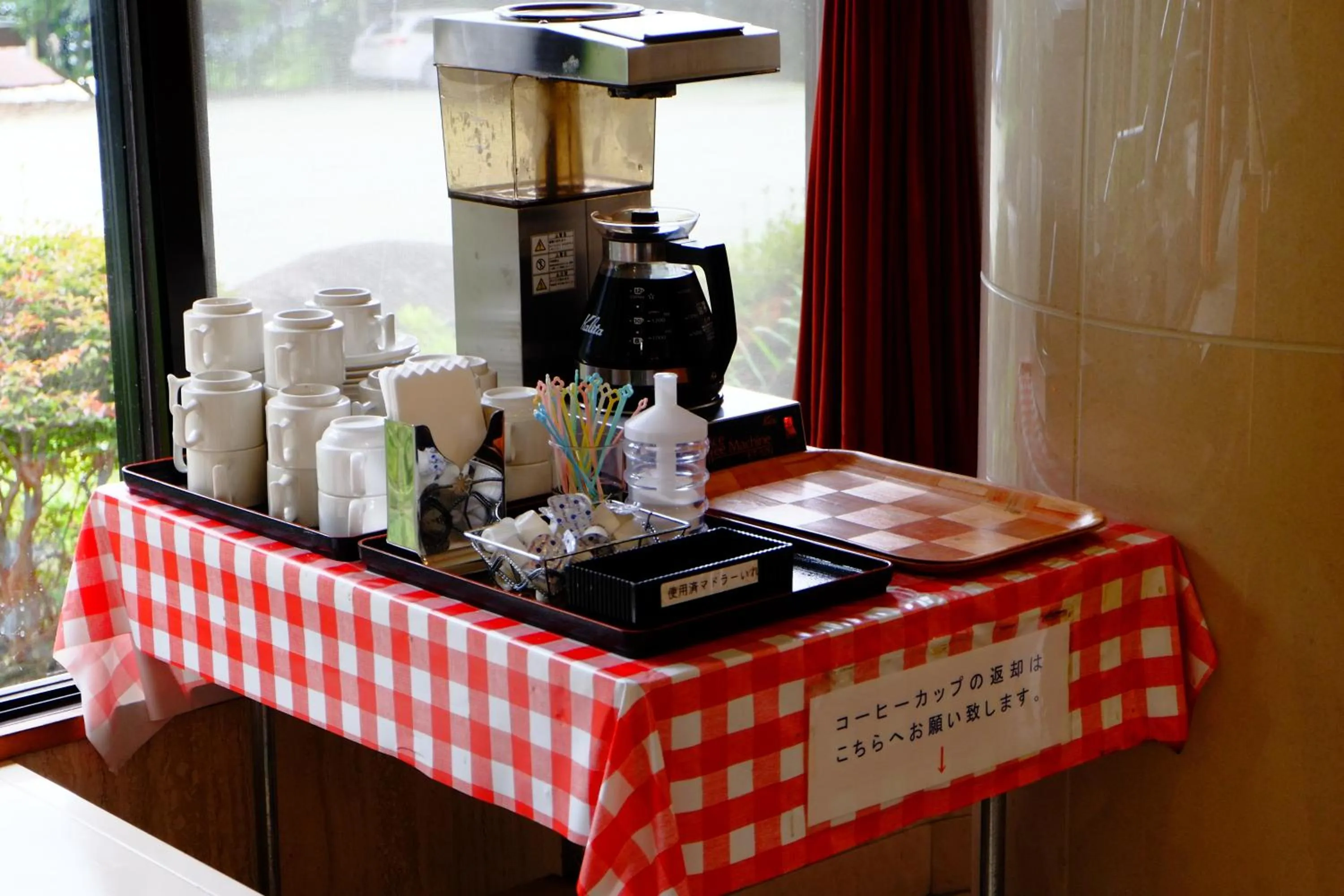 Drinks in Lake Yamanakako Shuzansou