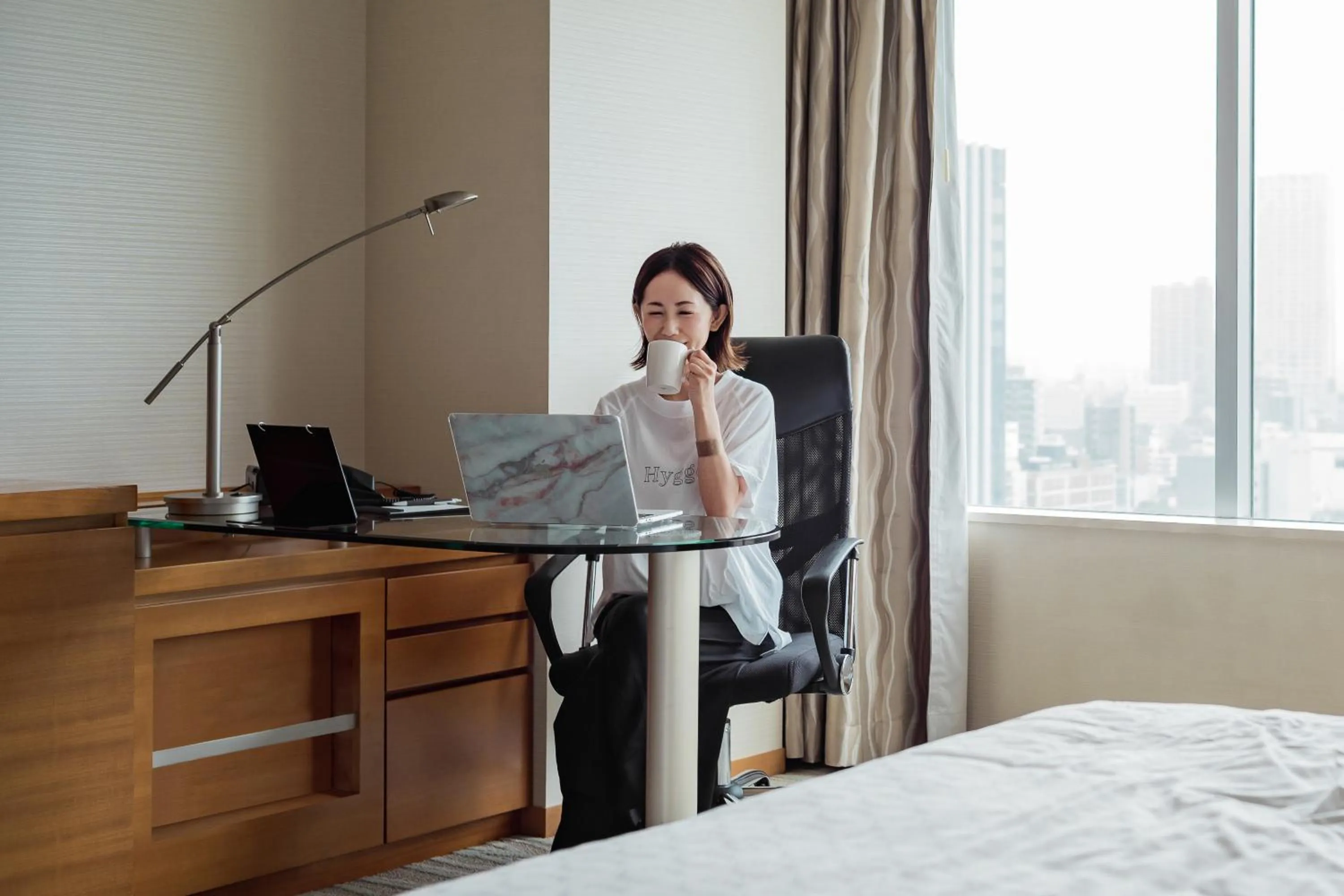 Guests in Sheraton Grand Hiroshima Hotel