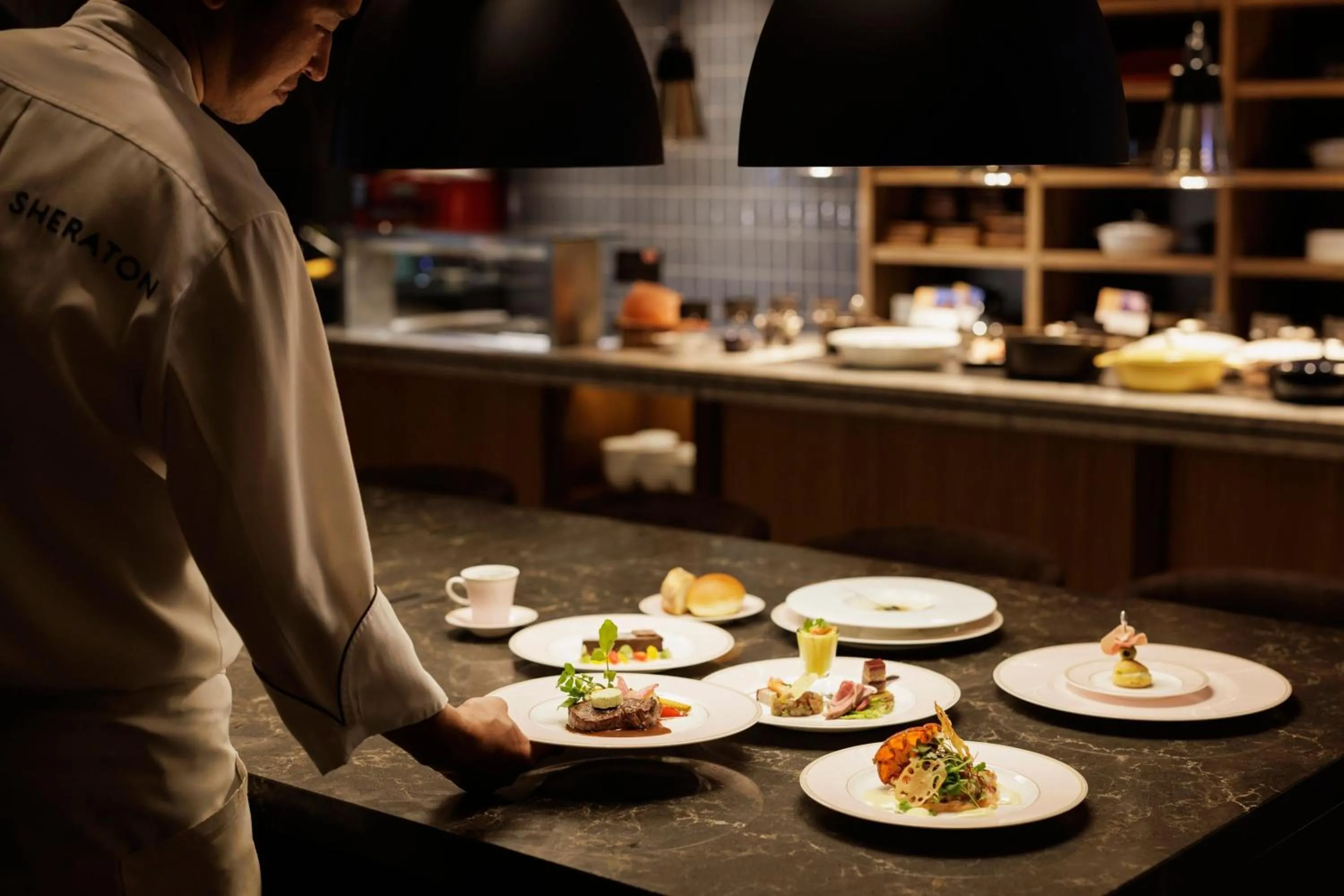 Restaurant/places to eat in Sheraton Grand Hiroshima Hotel