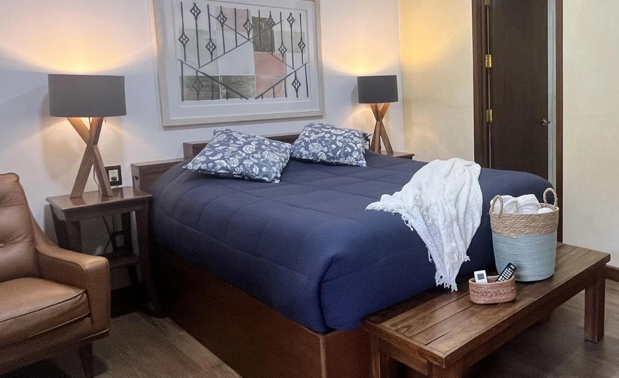 Bed in Hotel Siglo 17