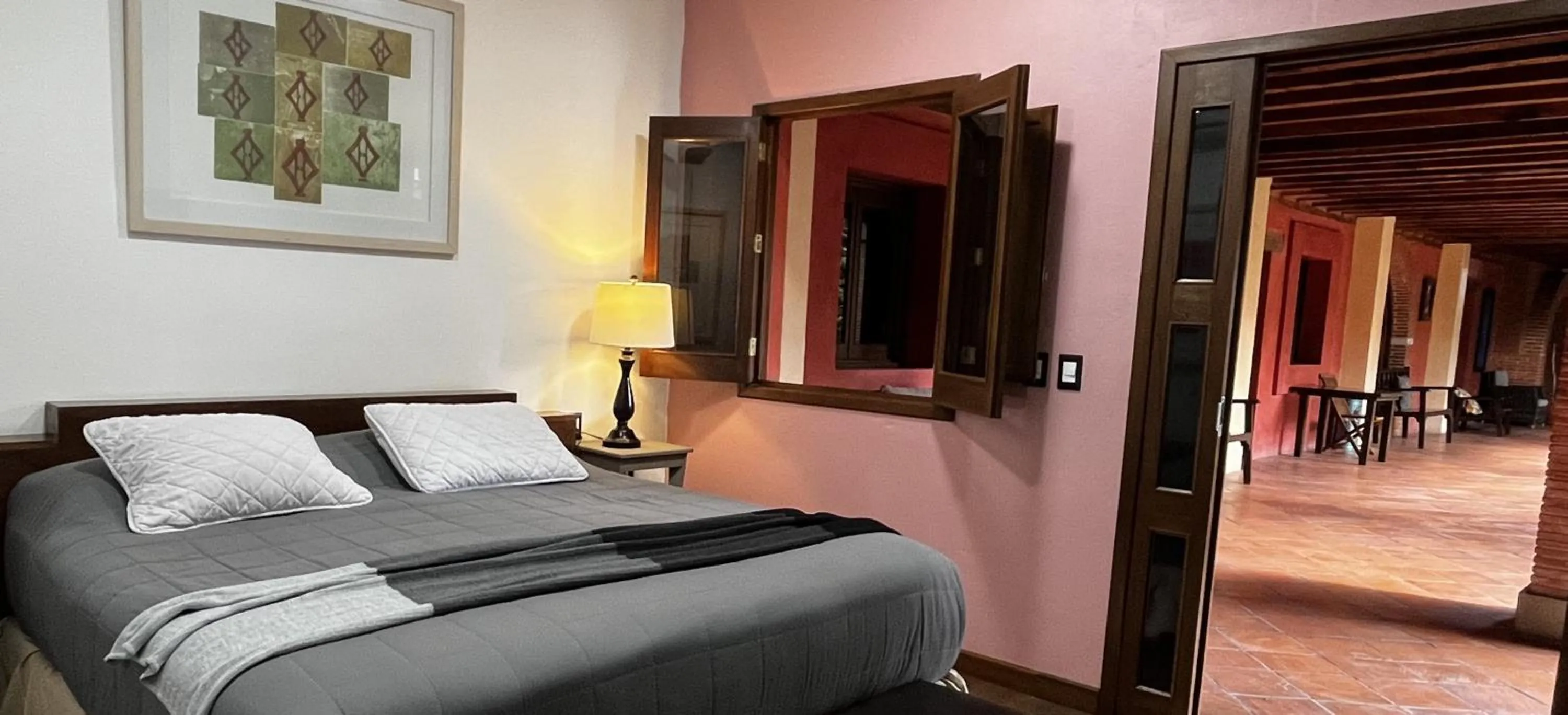 Bed in Hotel Siglo 17