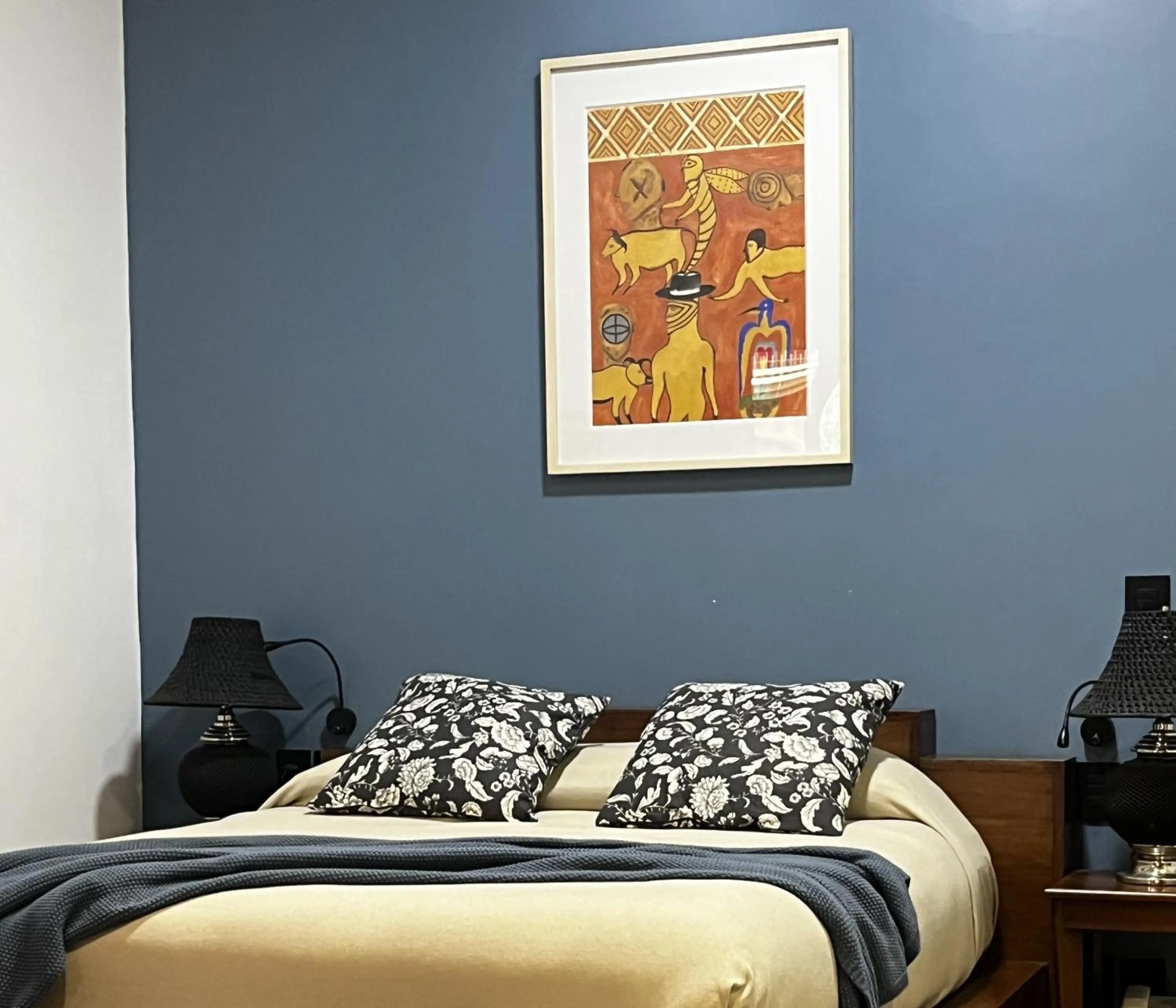 Bed in Hotel Siglo 17