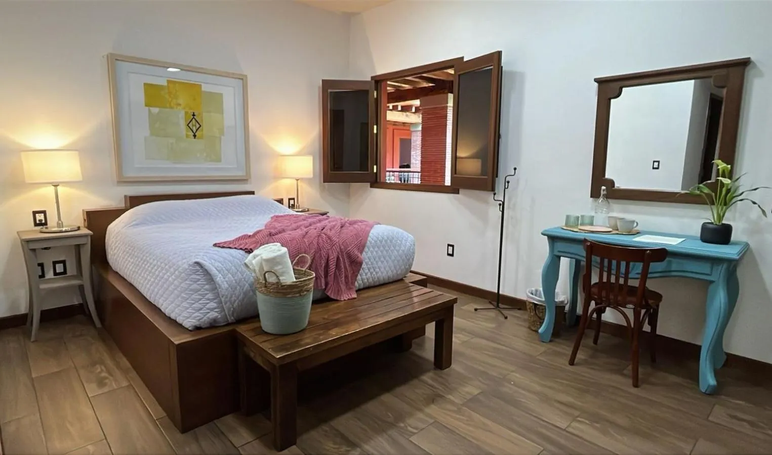 Bed in Hotel Siglo 17