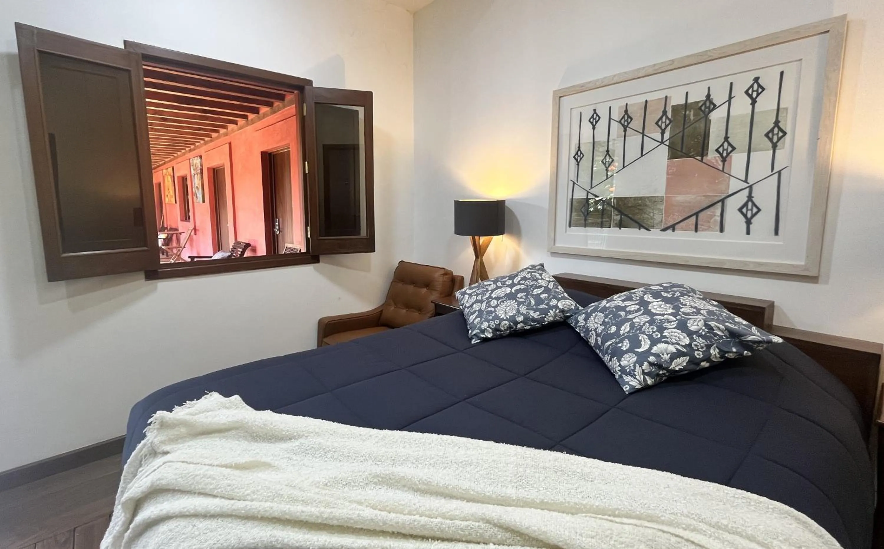 Bed in Hotel Siglo 17