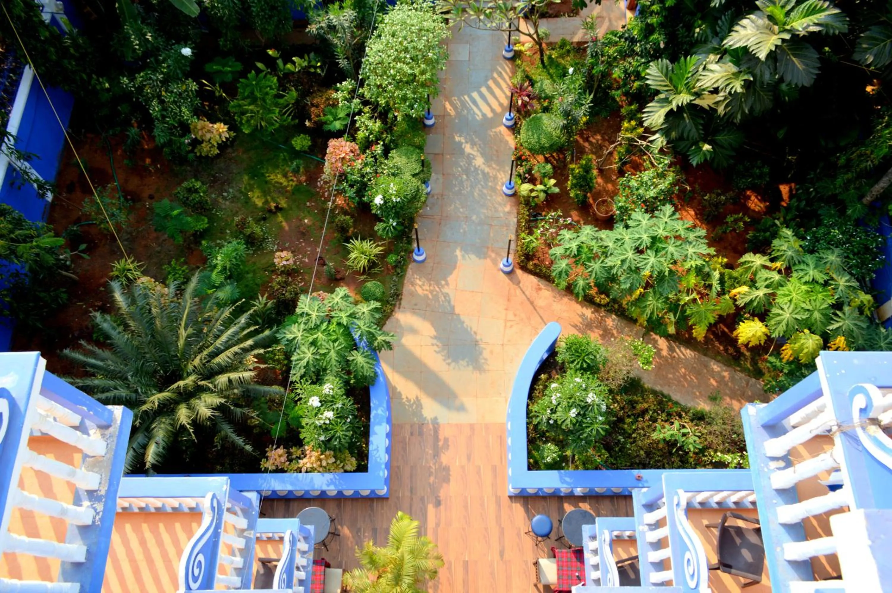 Garden in Mayflower Beach Resort