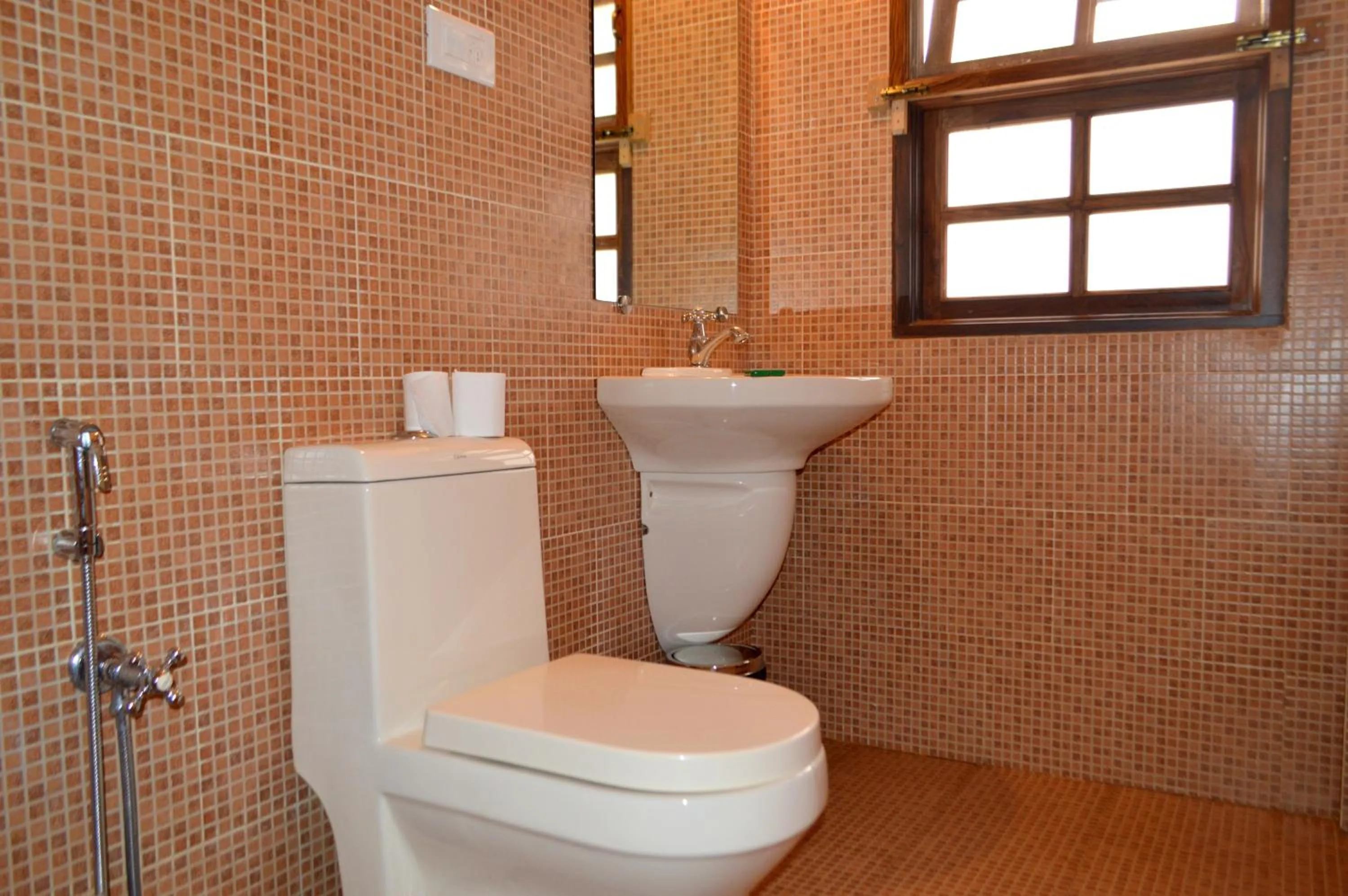 Bathroom in Mayflower Beach Resort