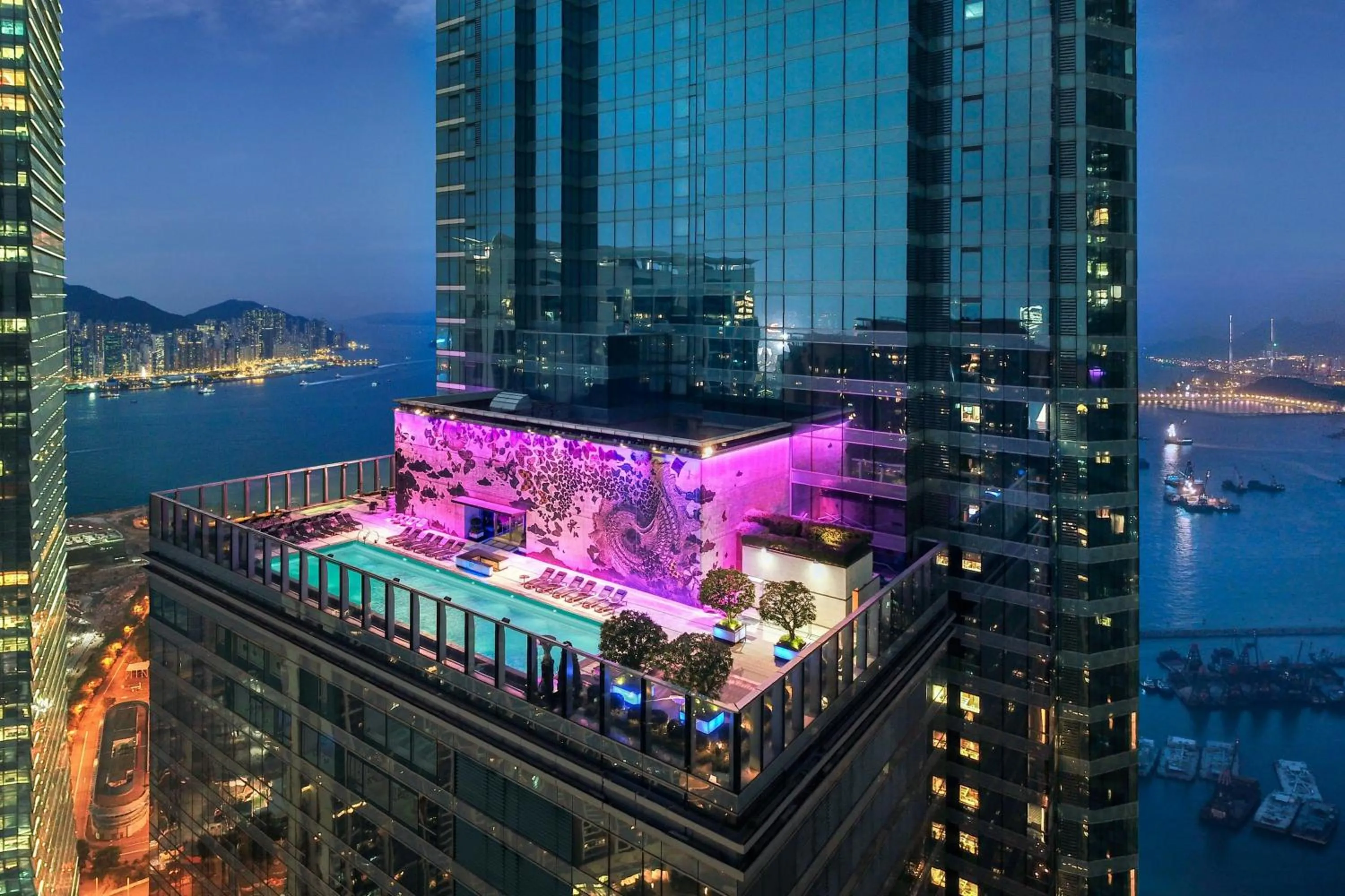 Swimming pool in W Hong Kong