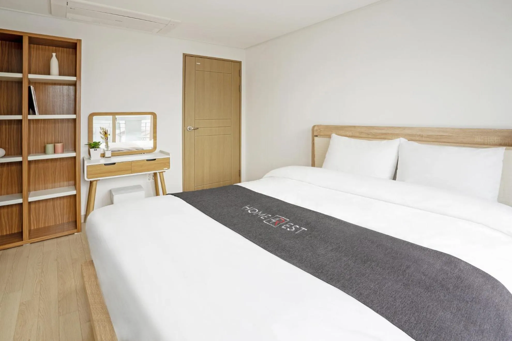 Bed in Home Fourest Residence Hotel Okpo