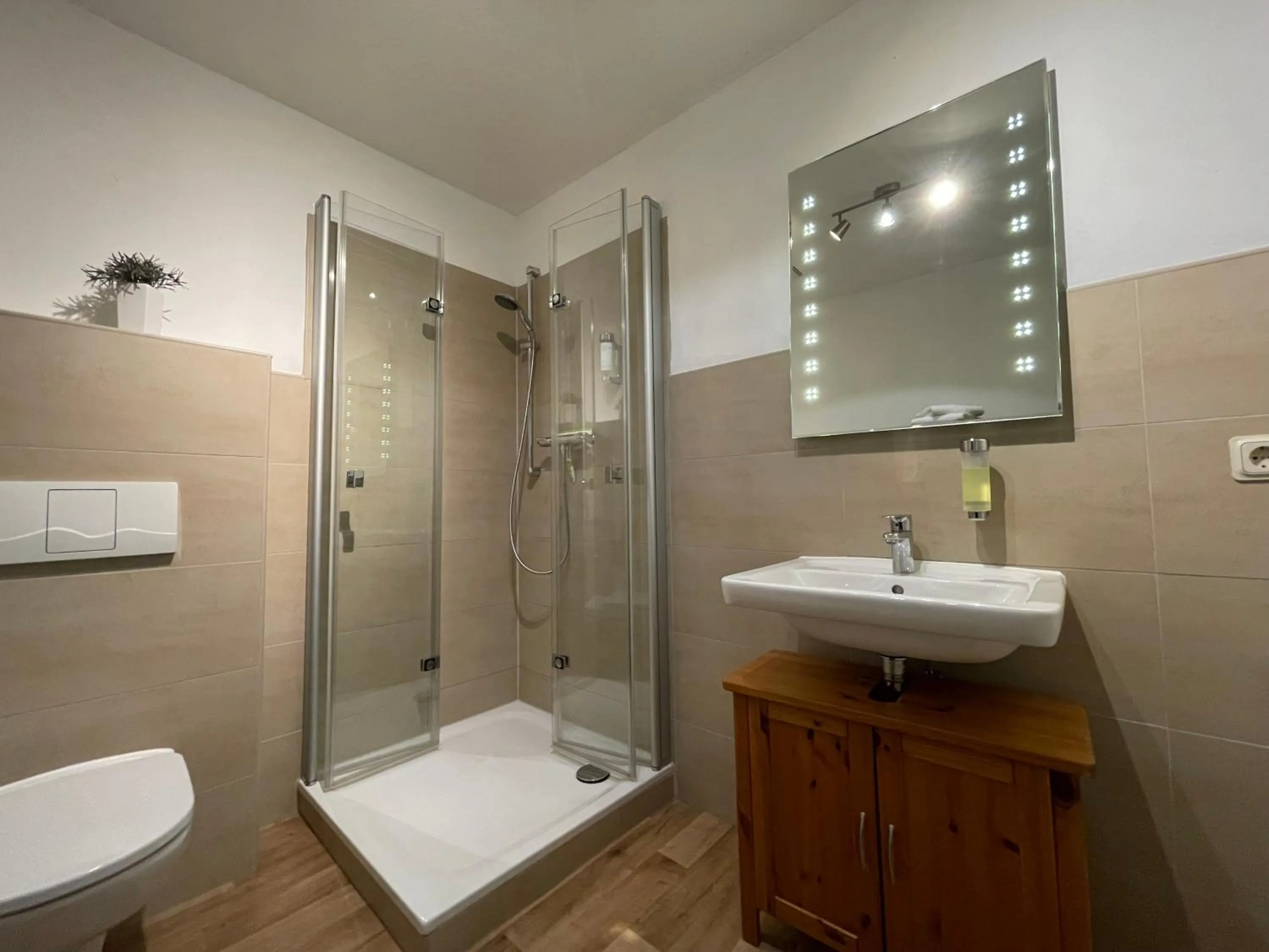 Bathroom in Urlaub im Fachwerk - Klink