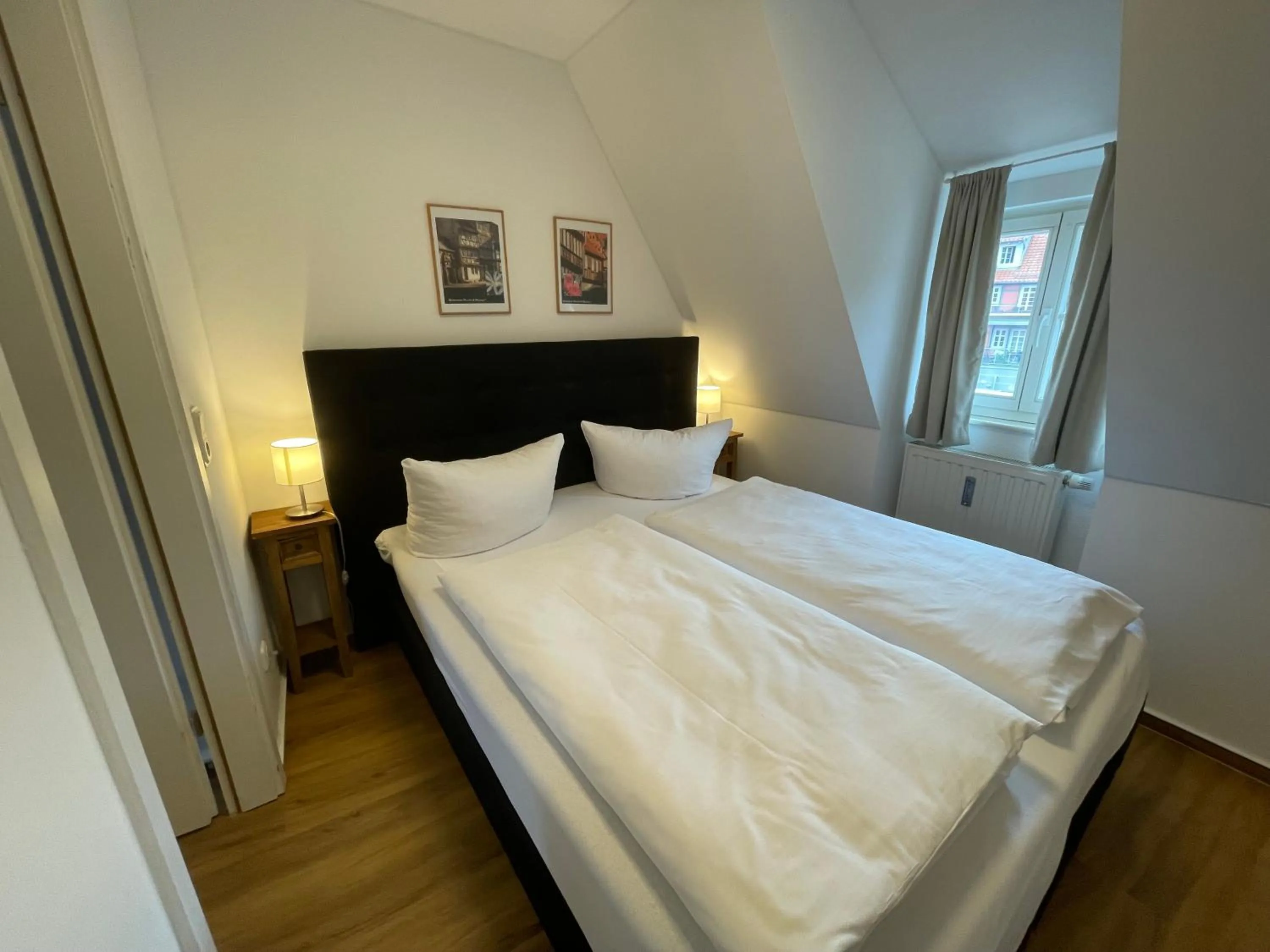 Bedroom, Bed in Urlaub im Fachwerk - Klink