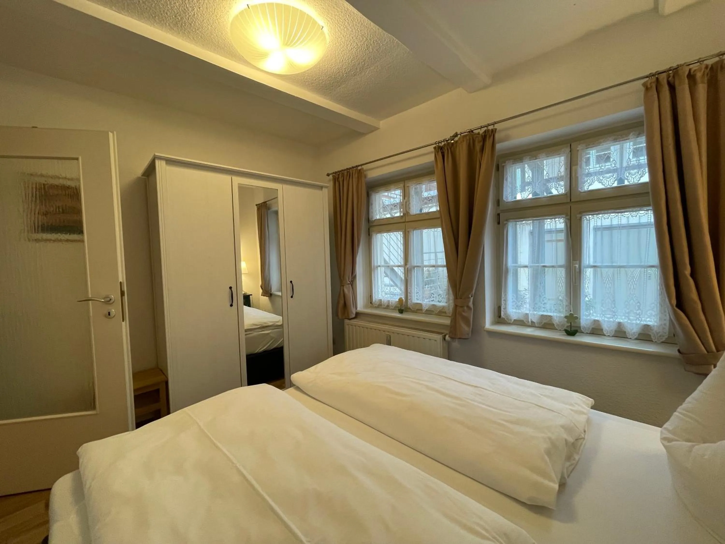 Bed in Urlaub im Fachwerk - Klink