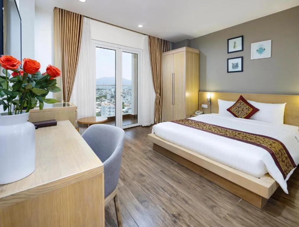 Bed in Gibson Hotel Nha Trang