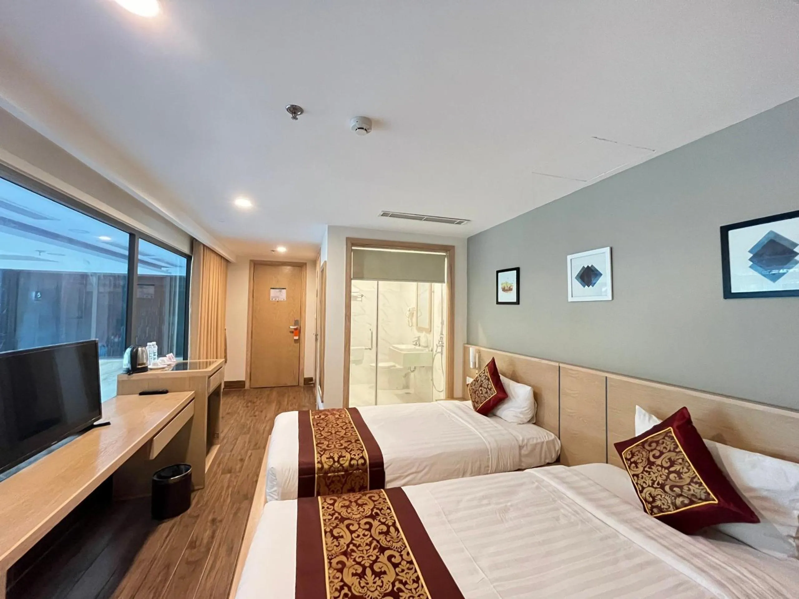 Bed in Gibson Hotel Nha Trang