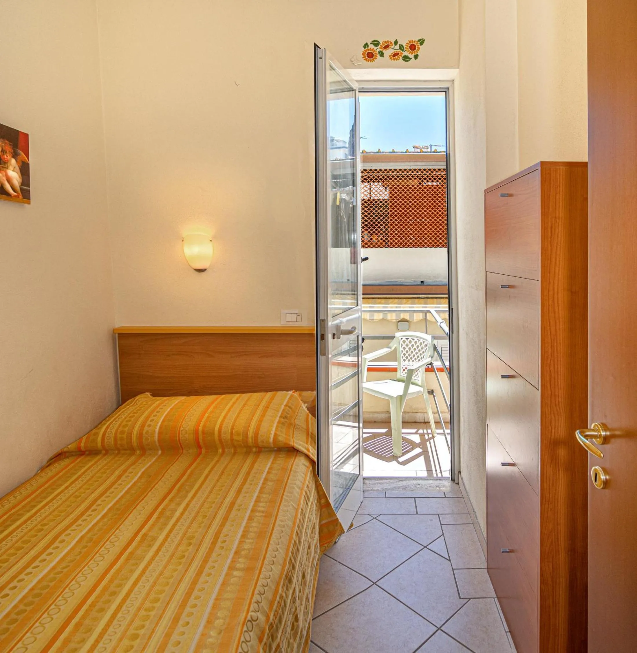 Bed in Hotel Mariani