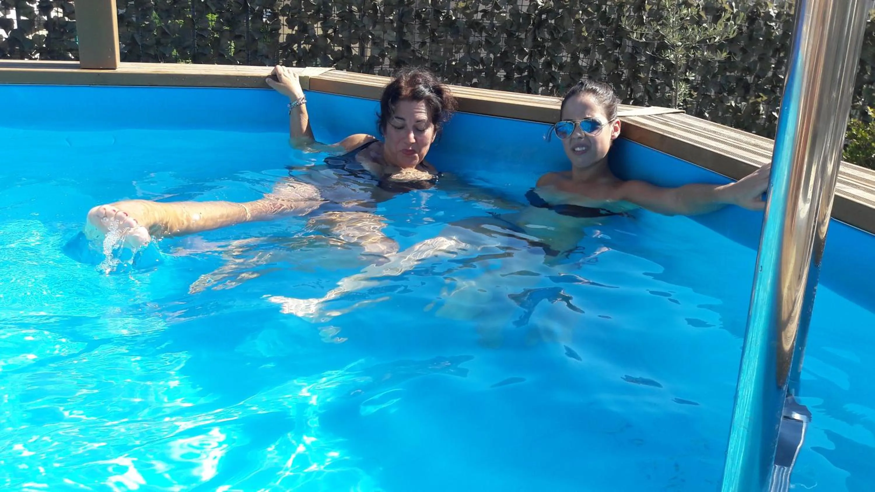 Swimming pool in Hotel Mariani