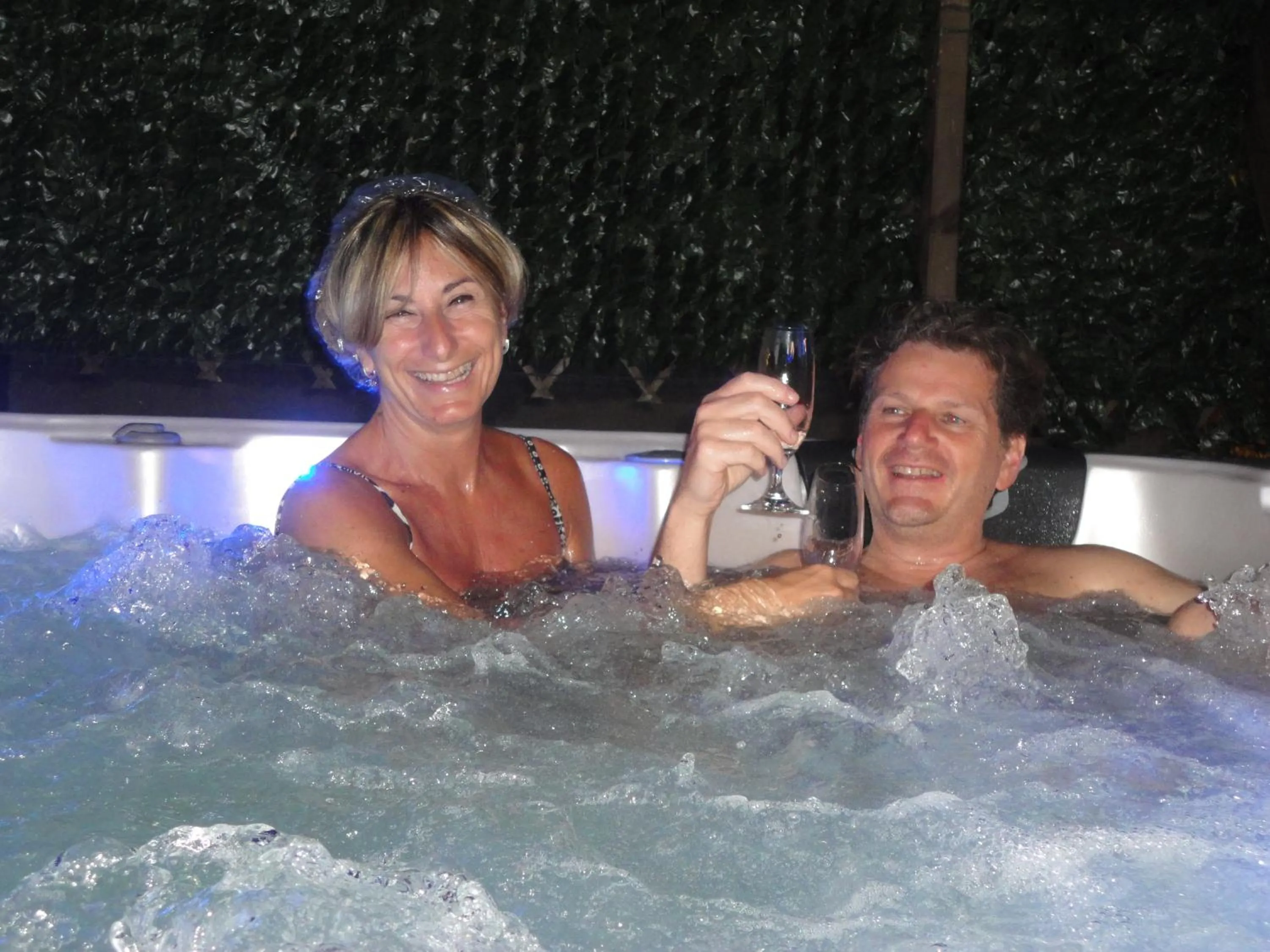 Hot Tub in Hotel Mariani