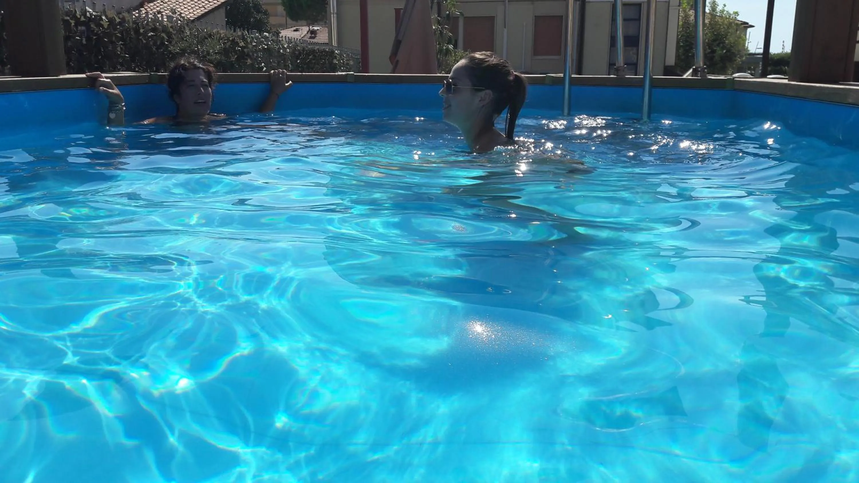 Pool view in Hotel Mariani