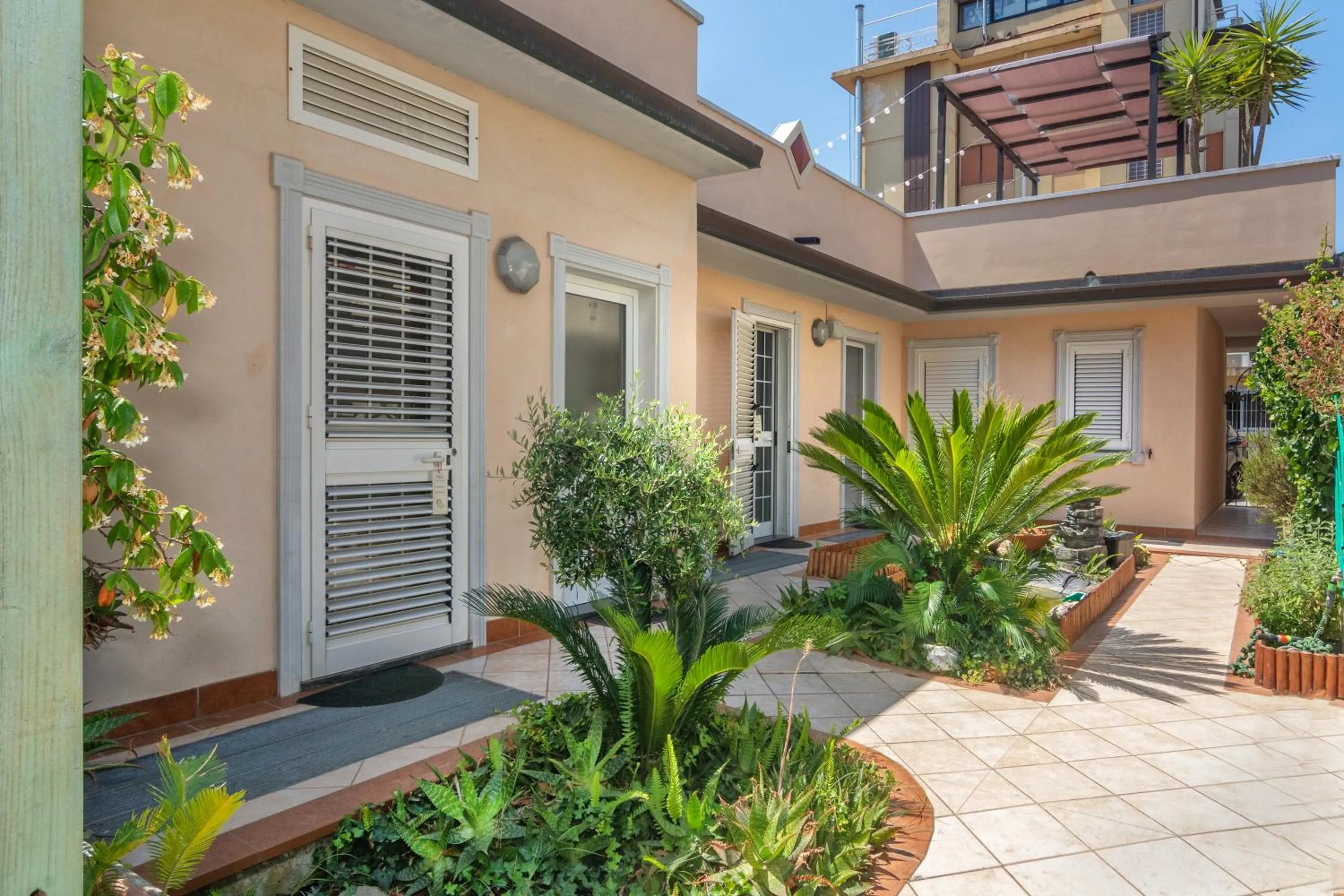 Patio in Hotel Mariani