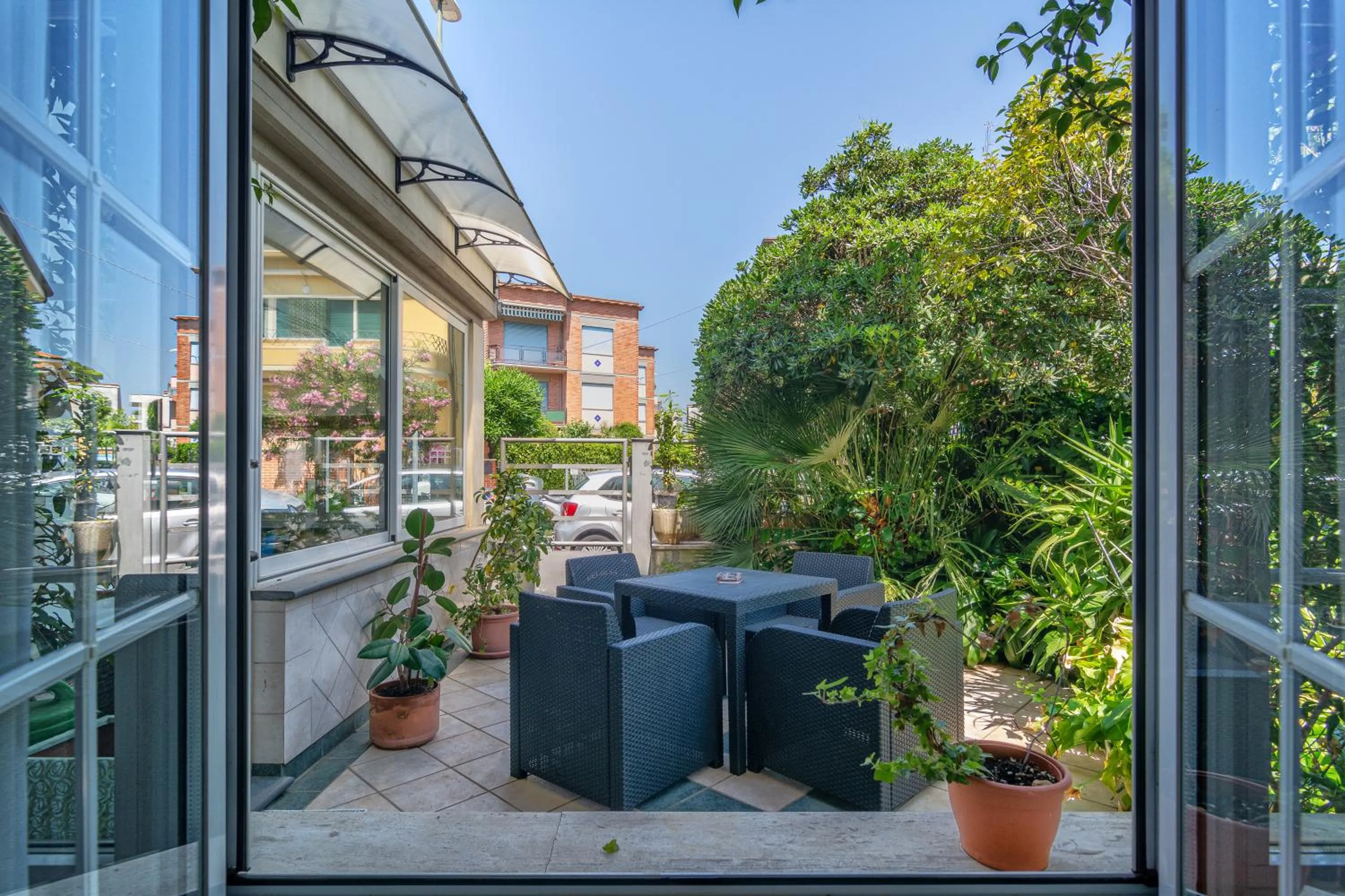 Garden in Hotel Mariani