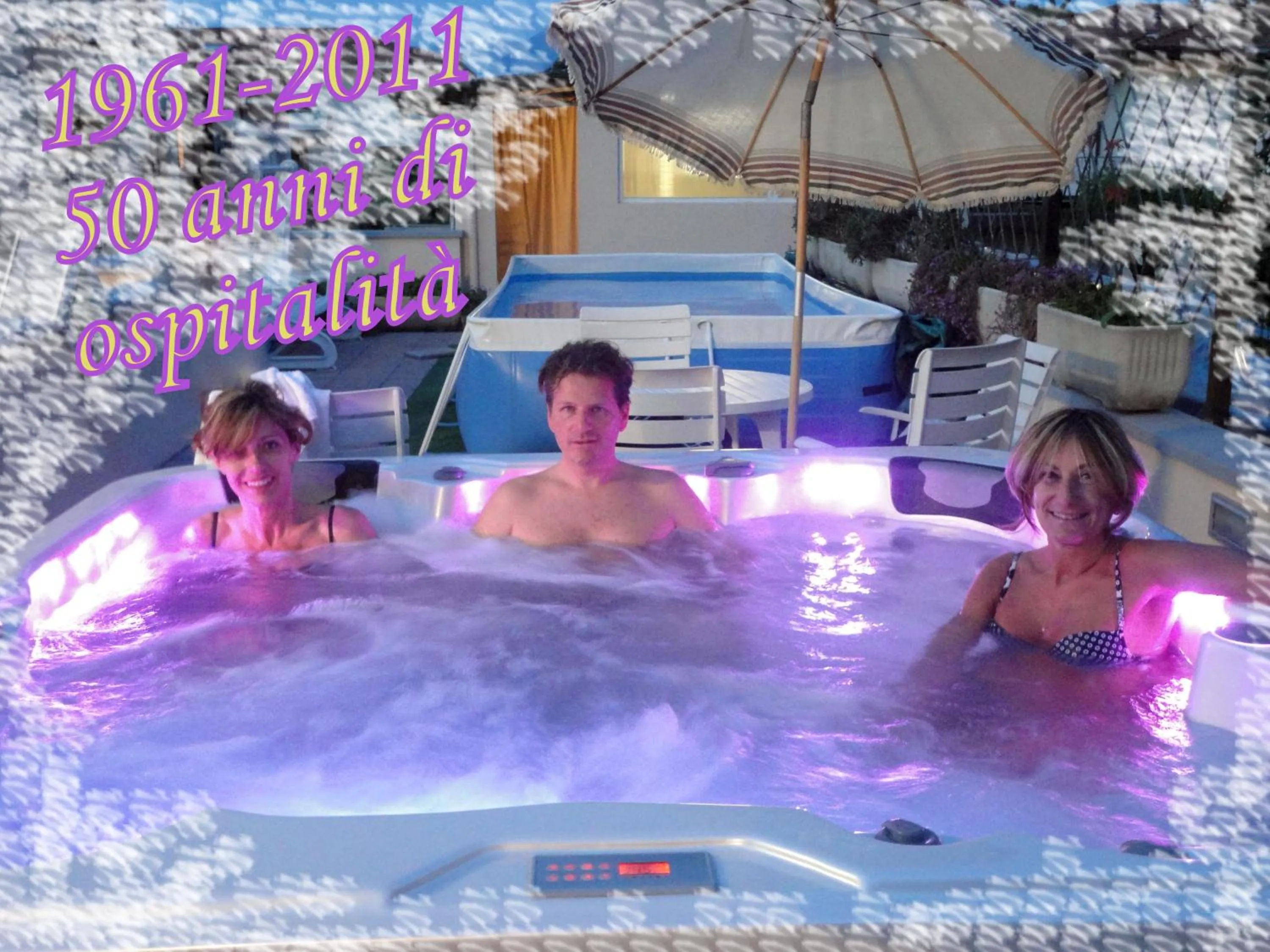 Hot Tub in Hotel Mariani