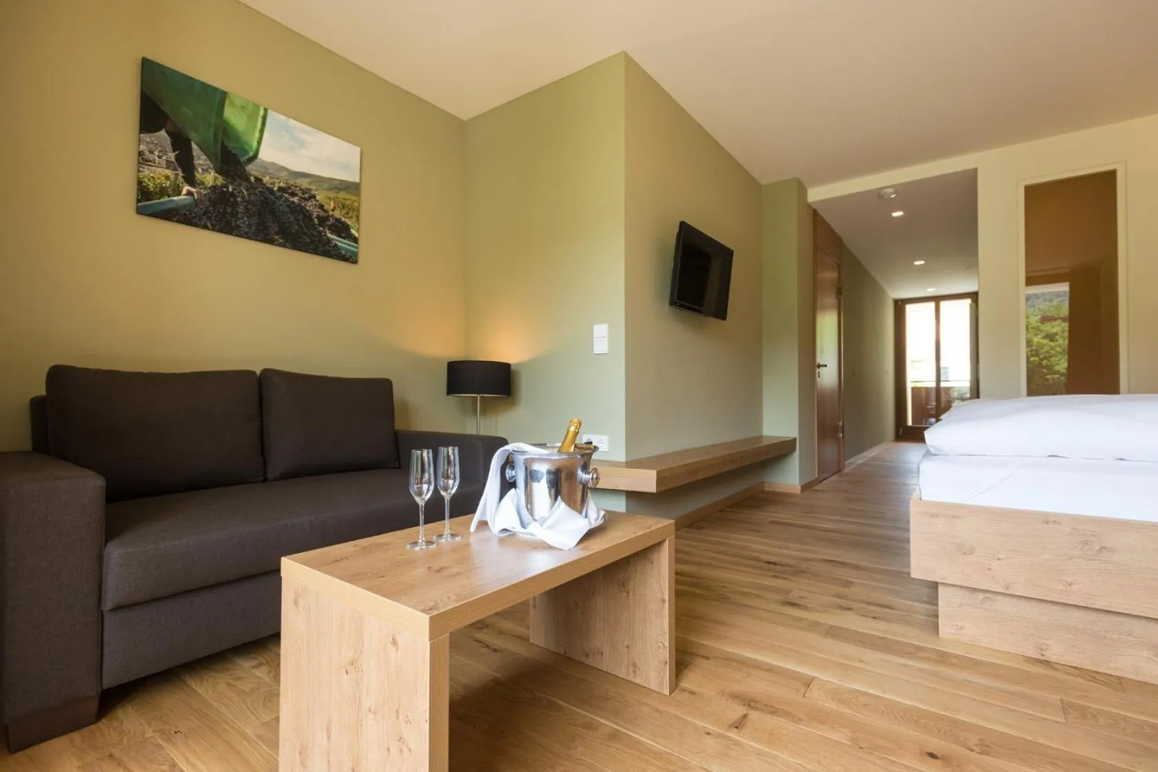 Photo of the whole room, Bed in Hotel-Restaurant Ruland