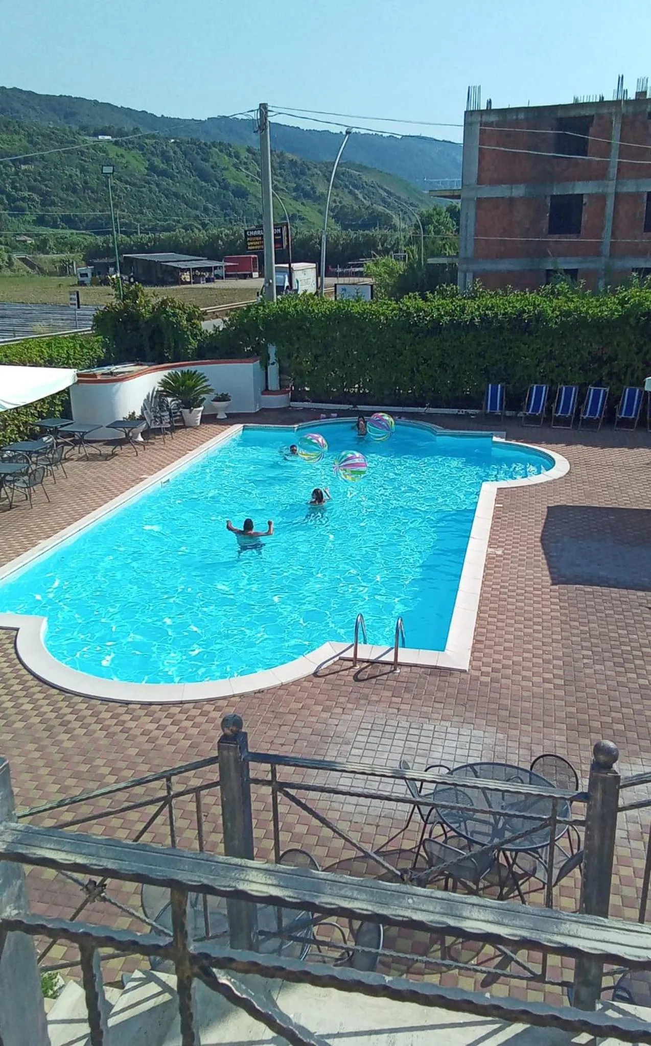 Swimming pool in Hotel Marinella
