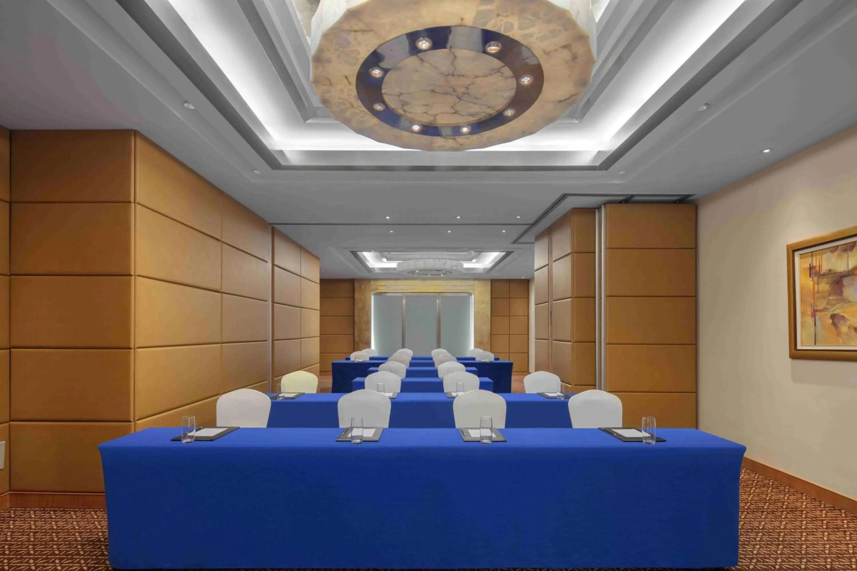 On site in Radisson Blu Hotel Shanghai New World