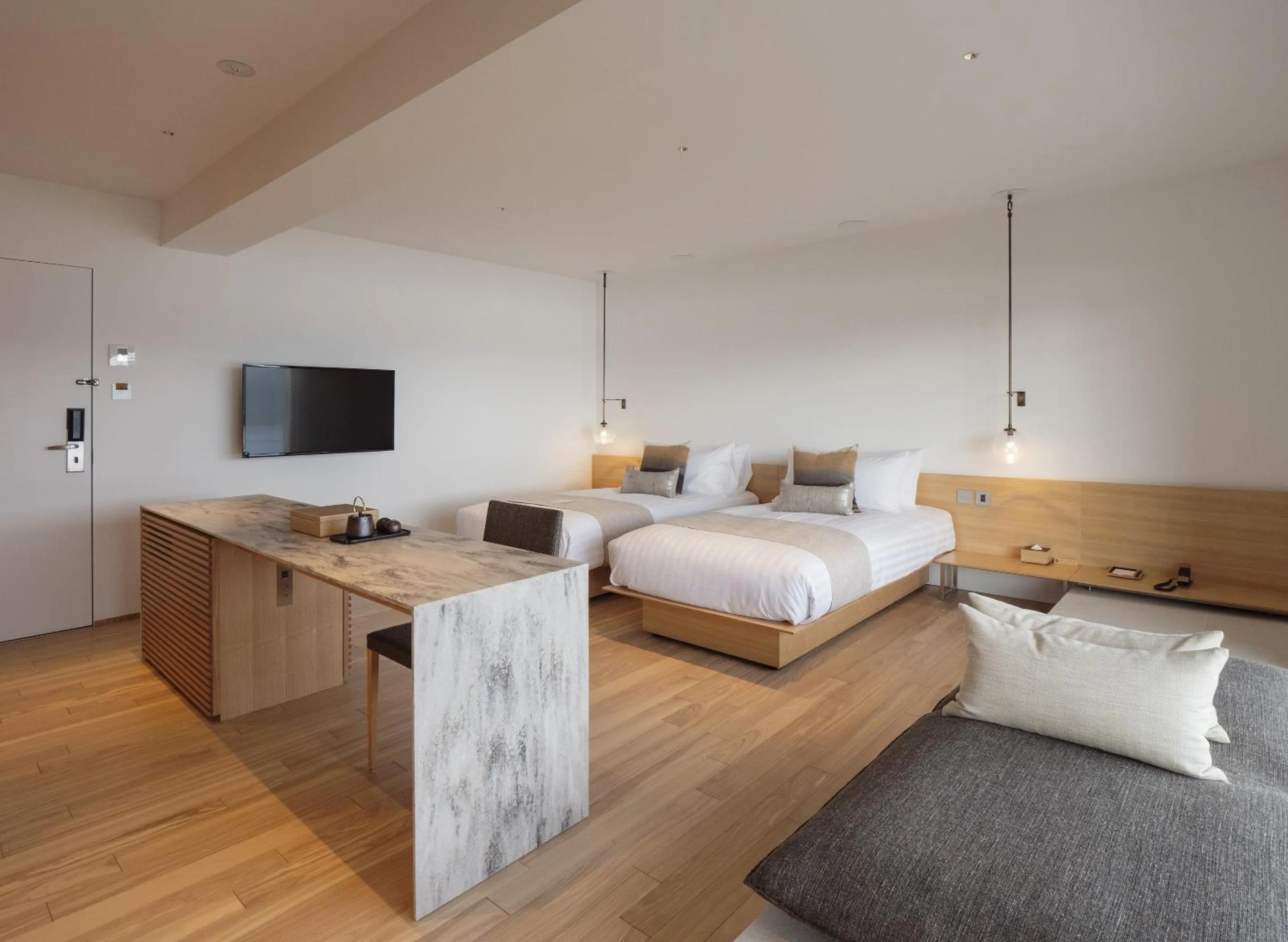 Photo of the whole room, Bed in WE Hotel Toya