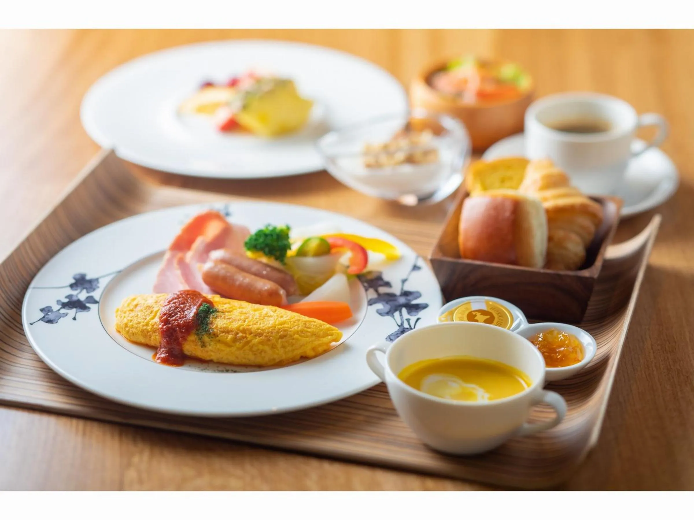 Breakfast in WE Hotel Toya