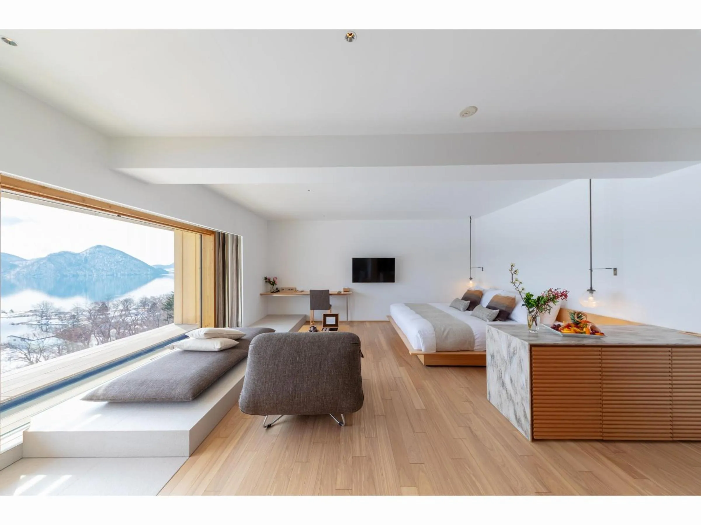 Bedroom in WE Hotel Toya