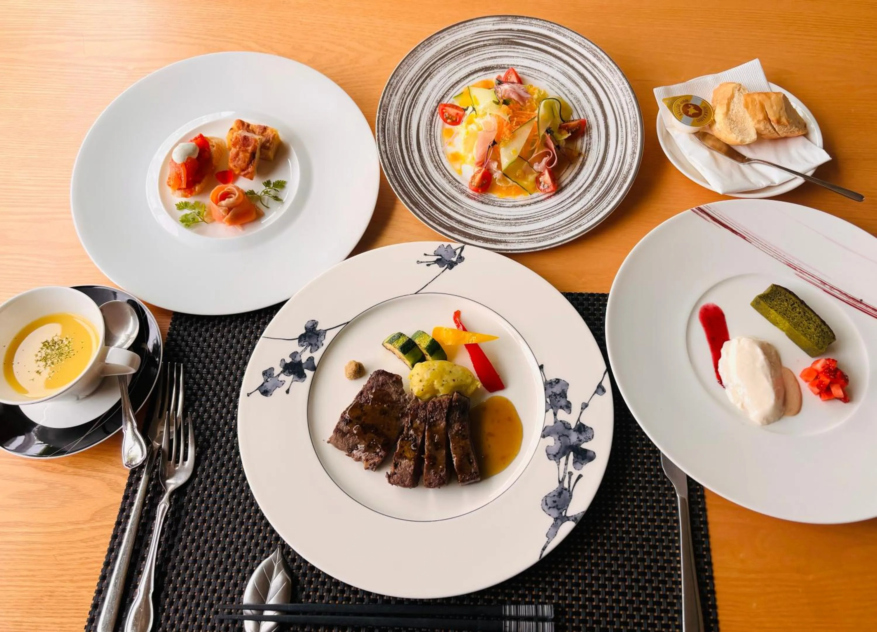 Dinner in WE Hotel Toya