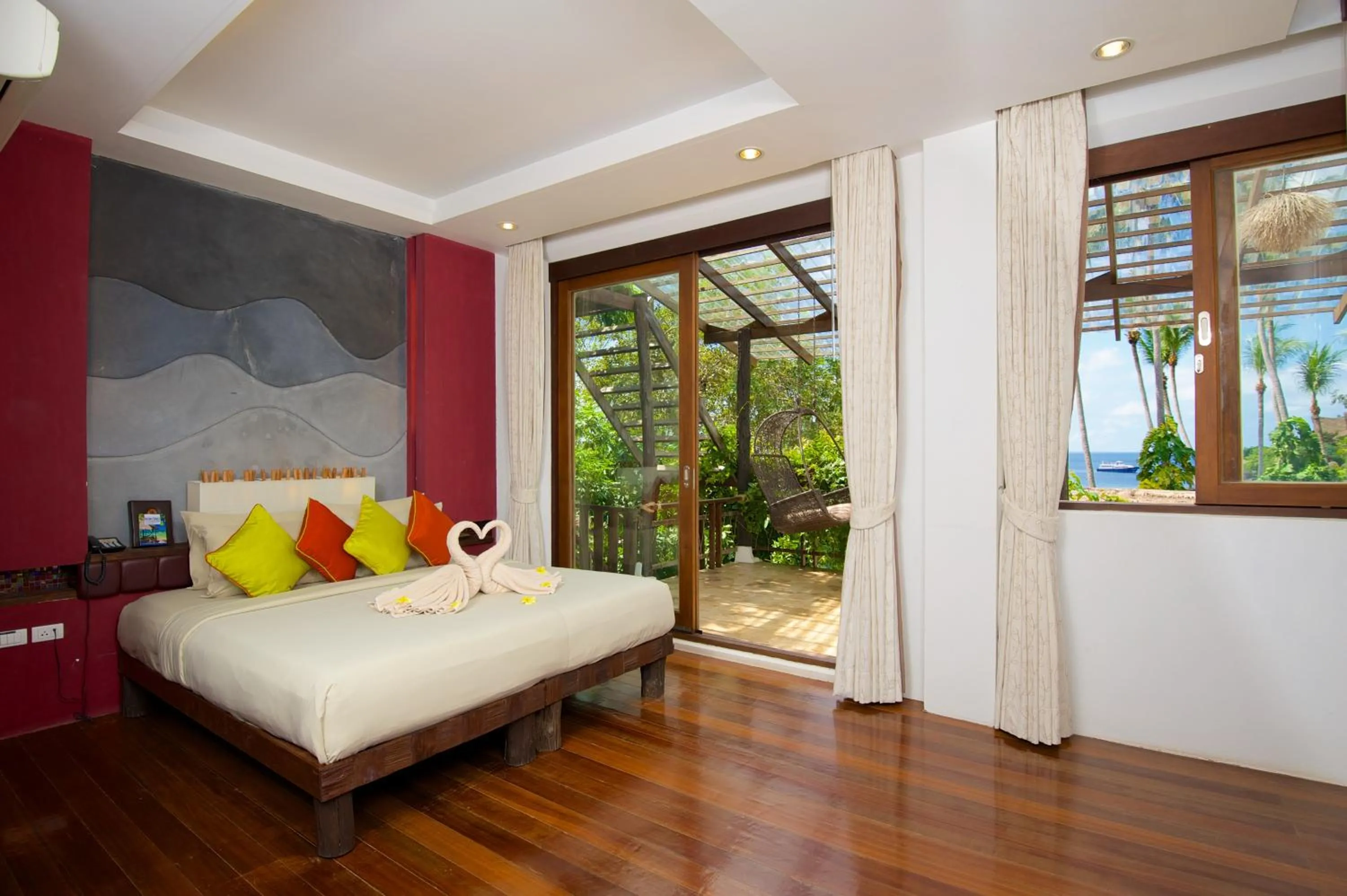 Bed in Koh Tao Cabana