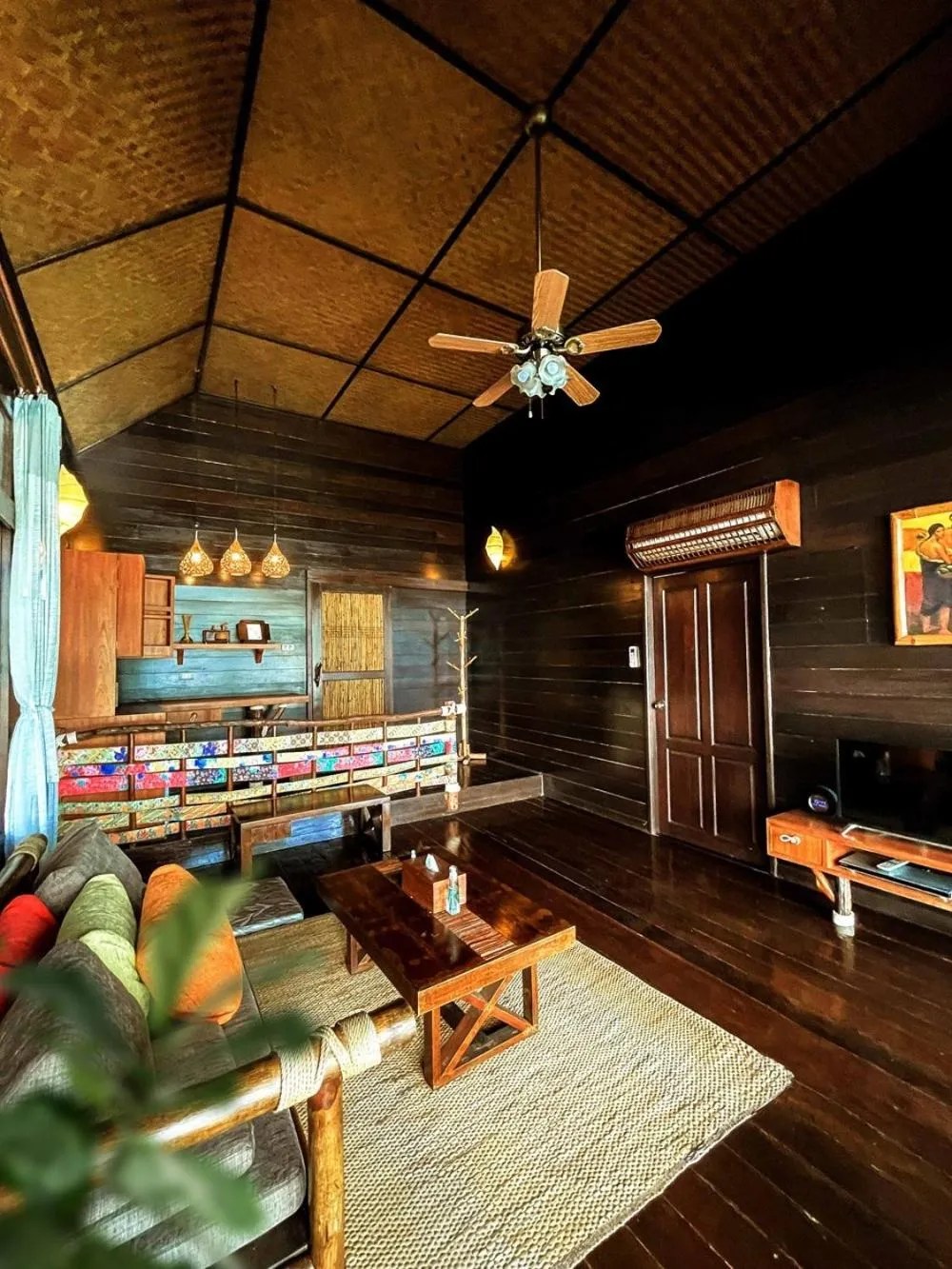 Living room in Koh Tao Cabana