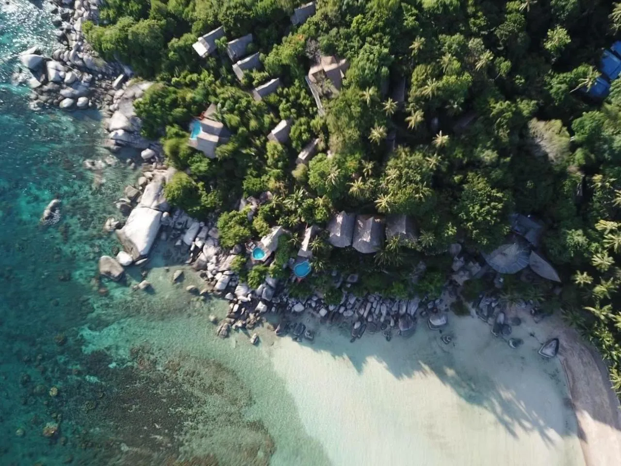 Natural landscape in Koh Tao Cabana