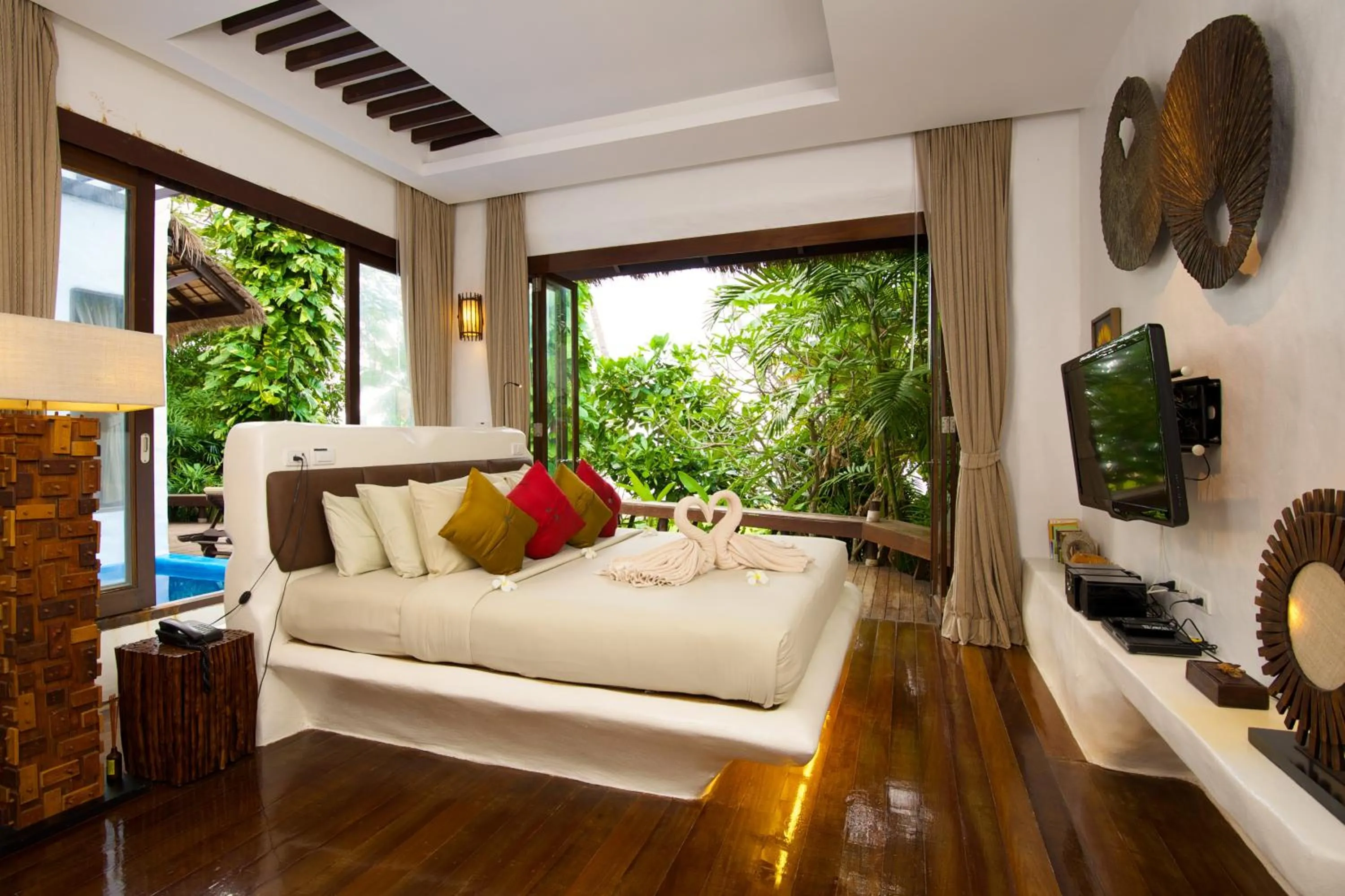 Bed in Koh Tao Cabana