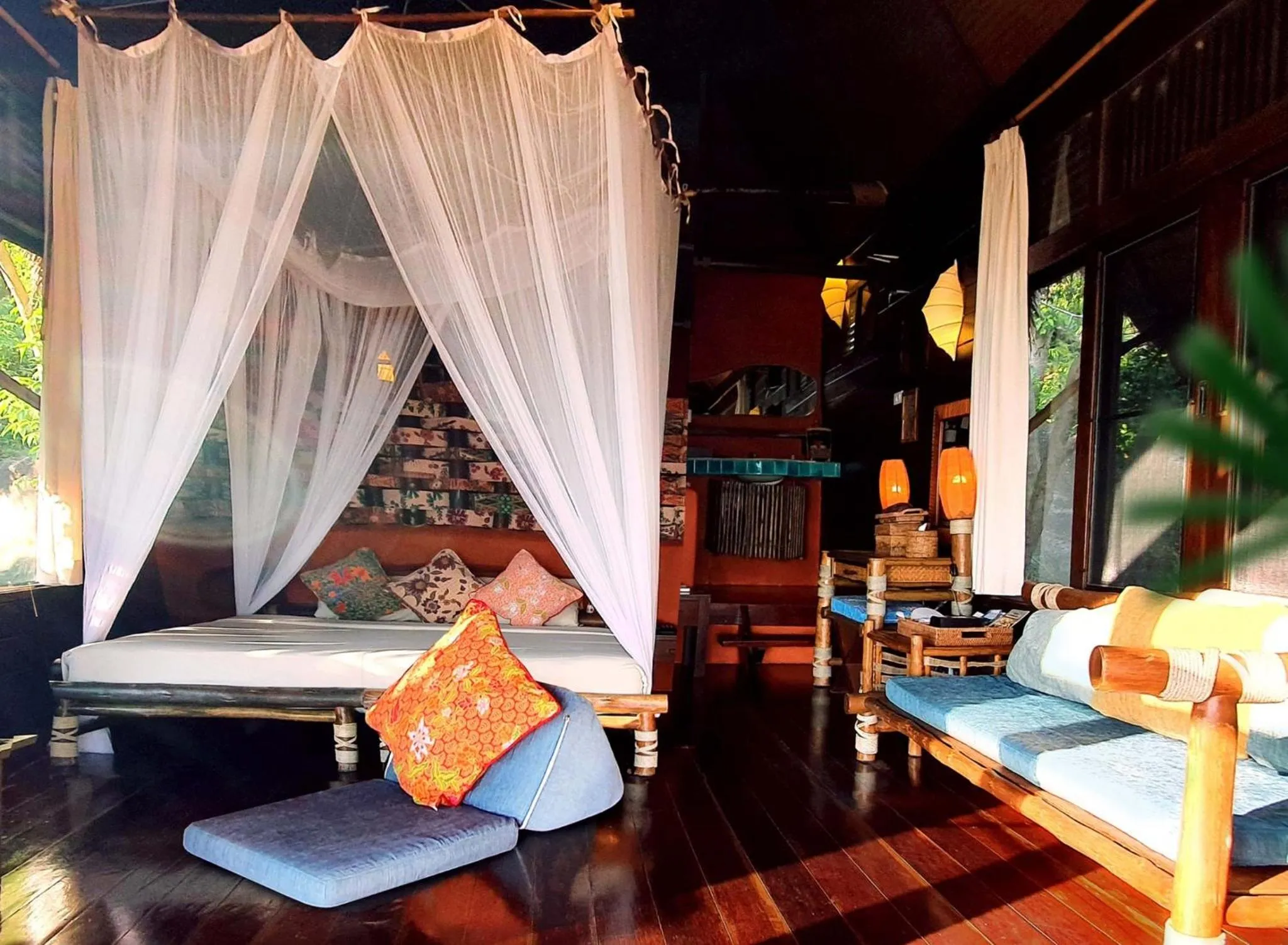 Bed in Koh Tao Cabana