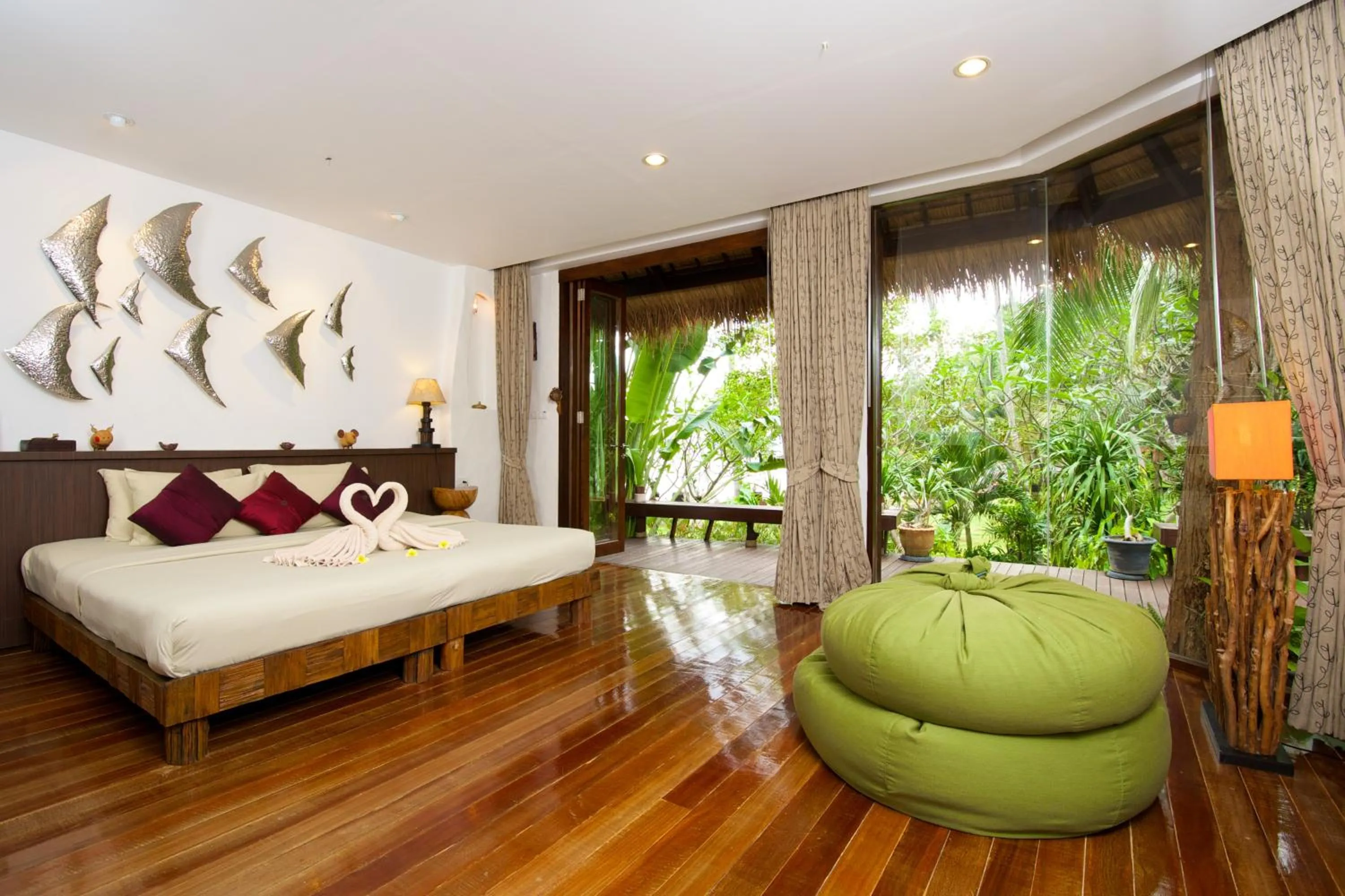 Bed in Koh Tao Cabana