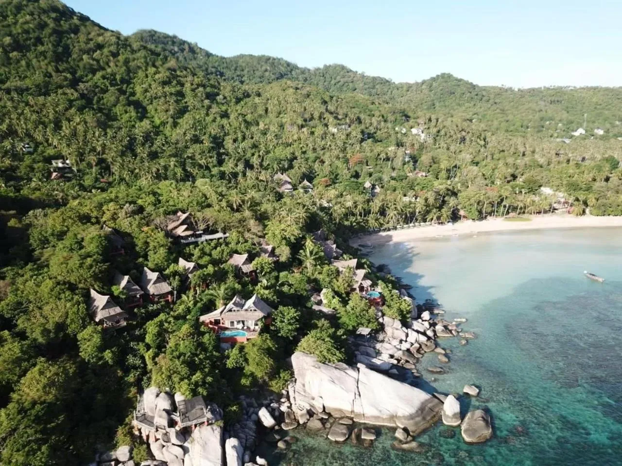 Natural landscape in Koh Tao Cabana