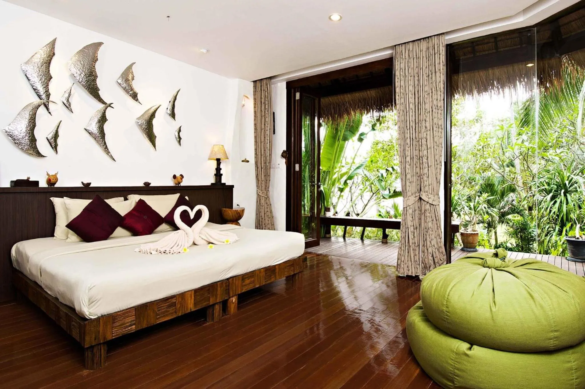 Bed in Koh Tao Cabana