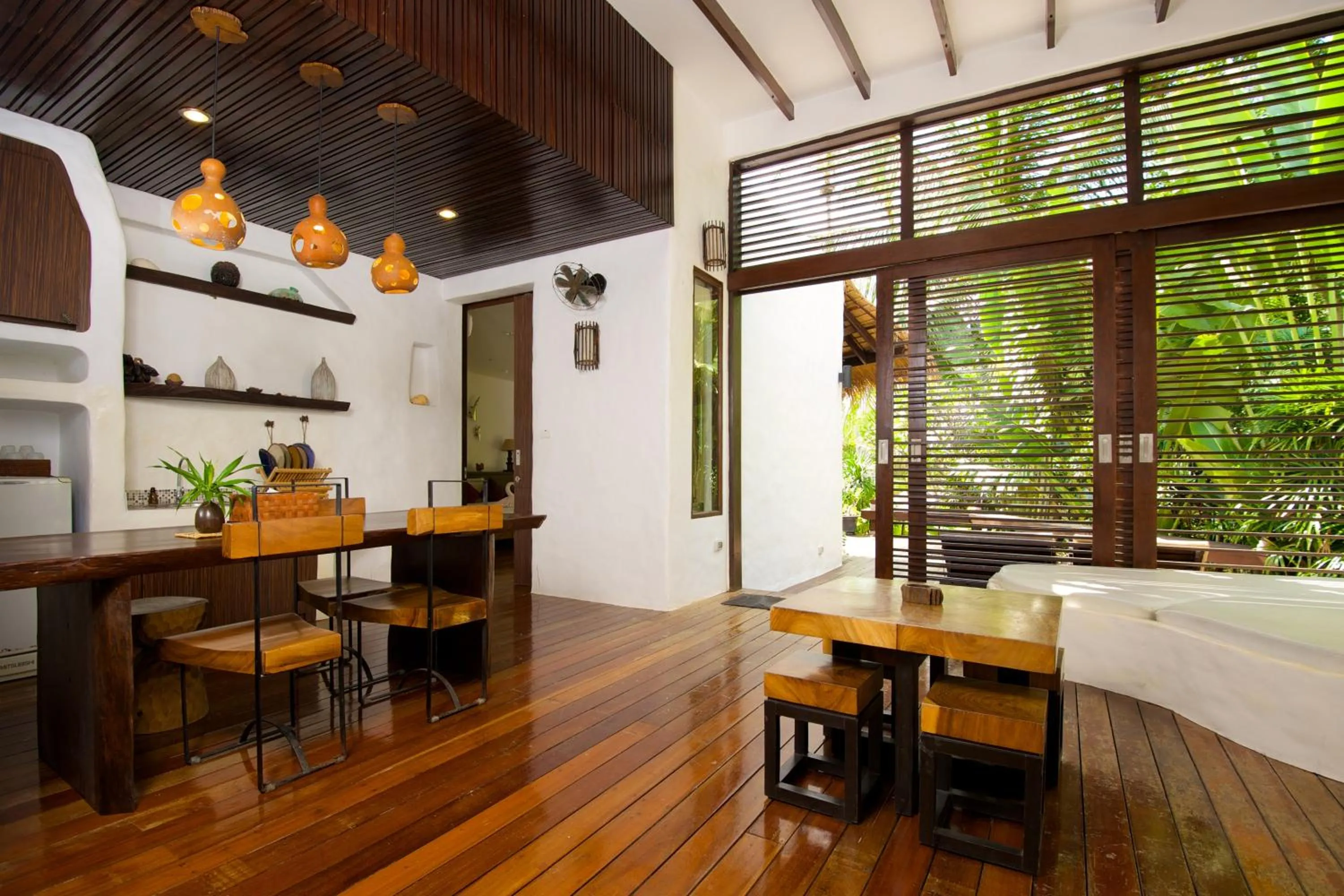 Living room in Koh Tao Cabana