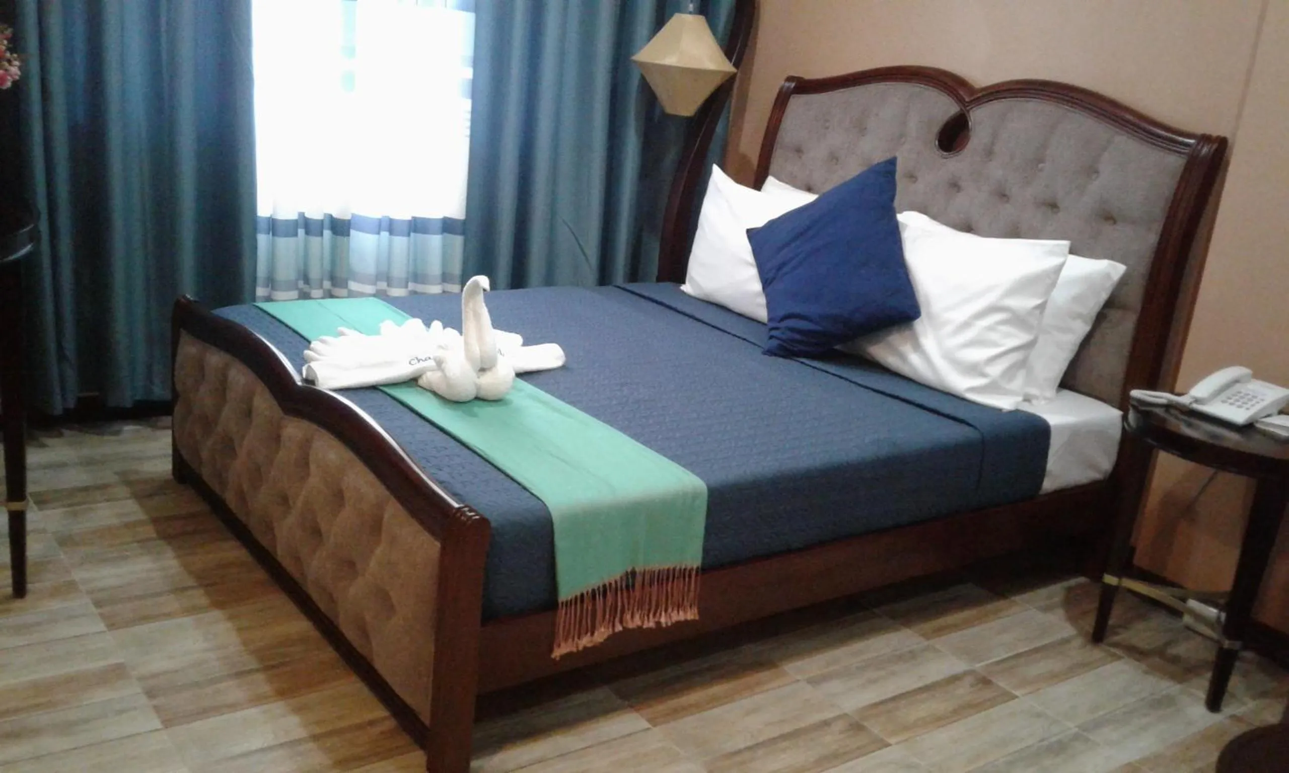 Bed in Charos Dormitel