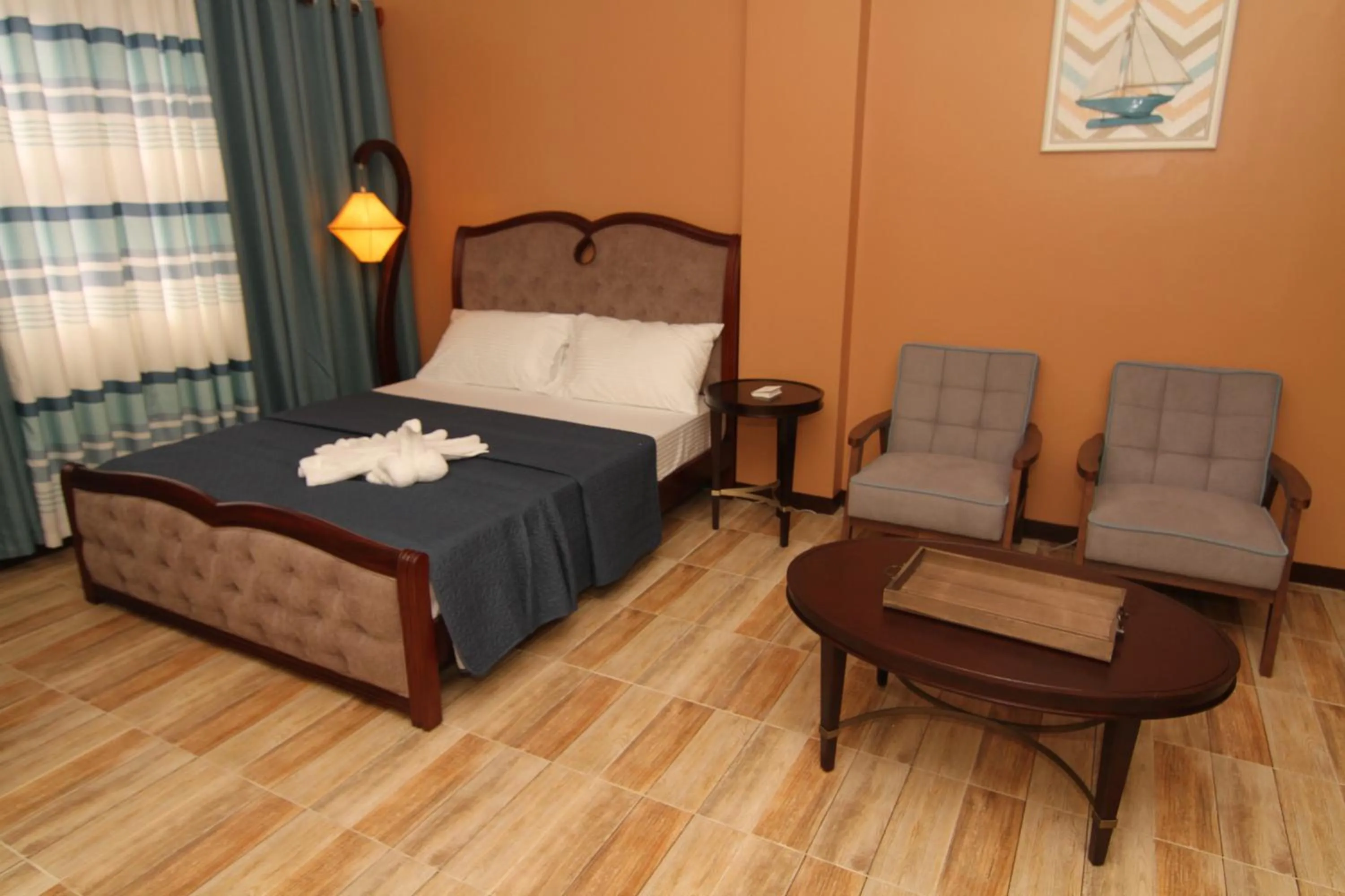 Bed in Charos Dormitel