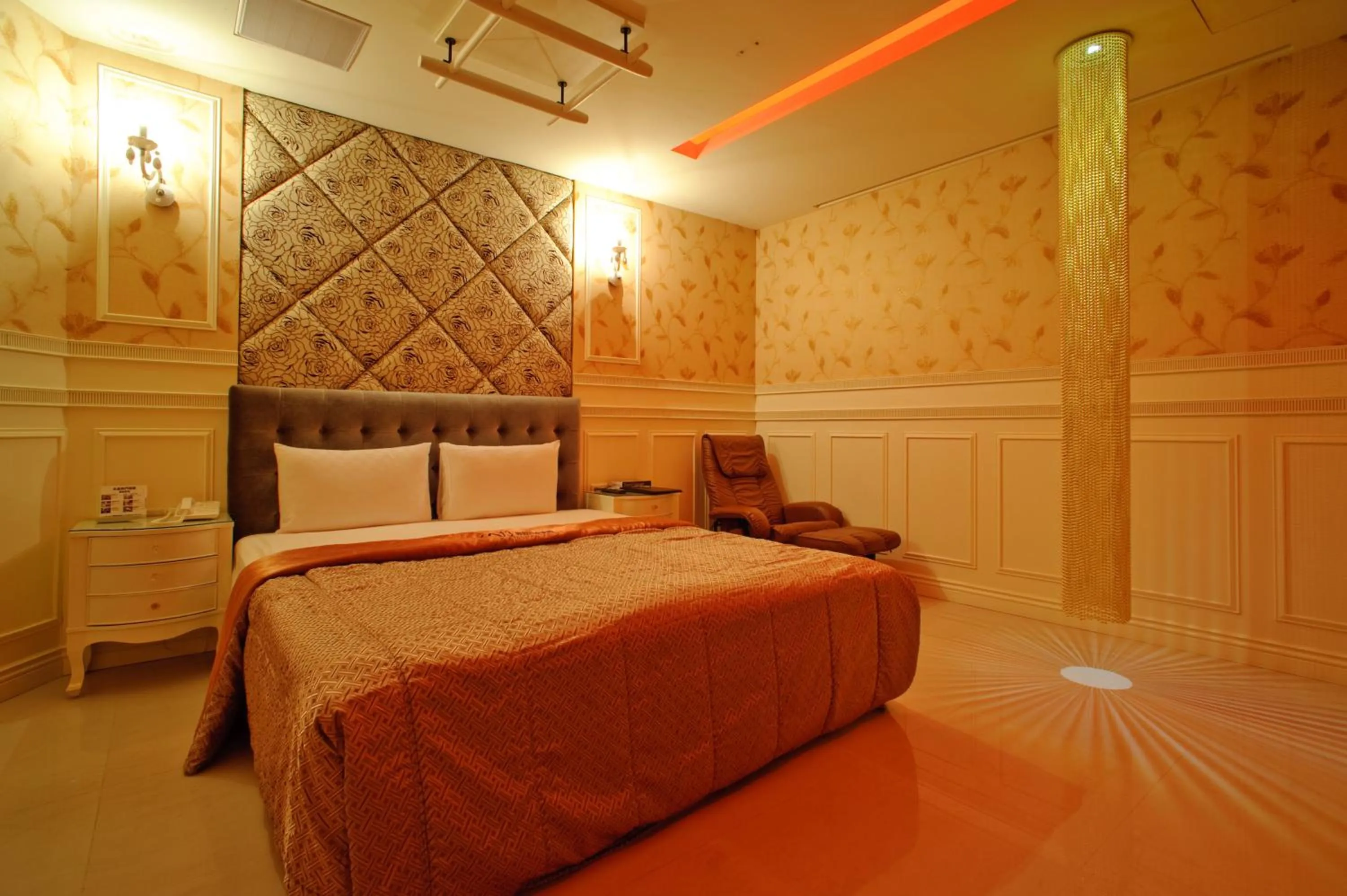 Bed in Zhen 13 Villa Motel